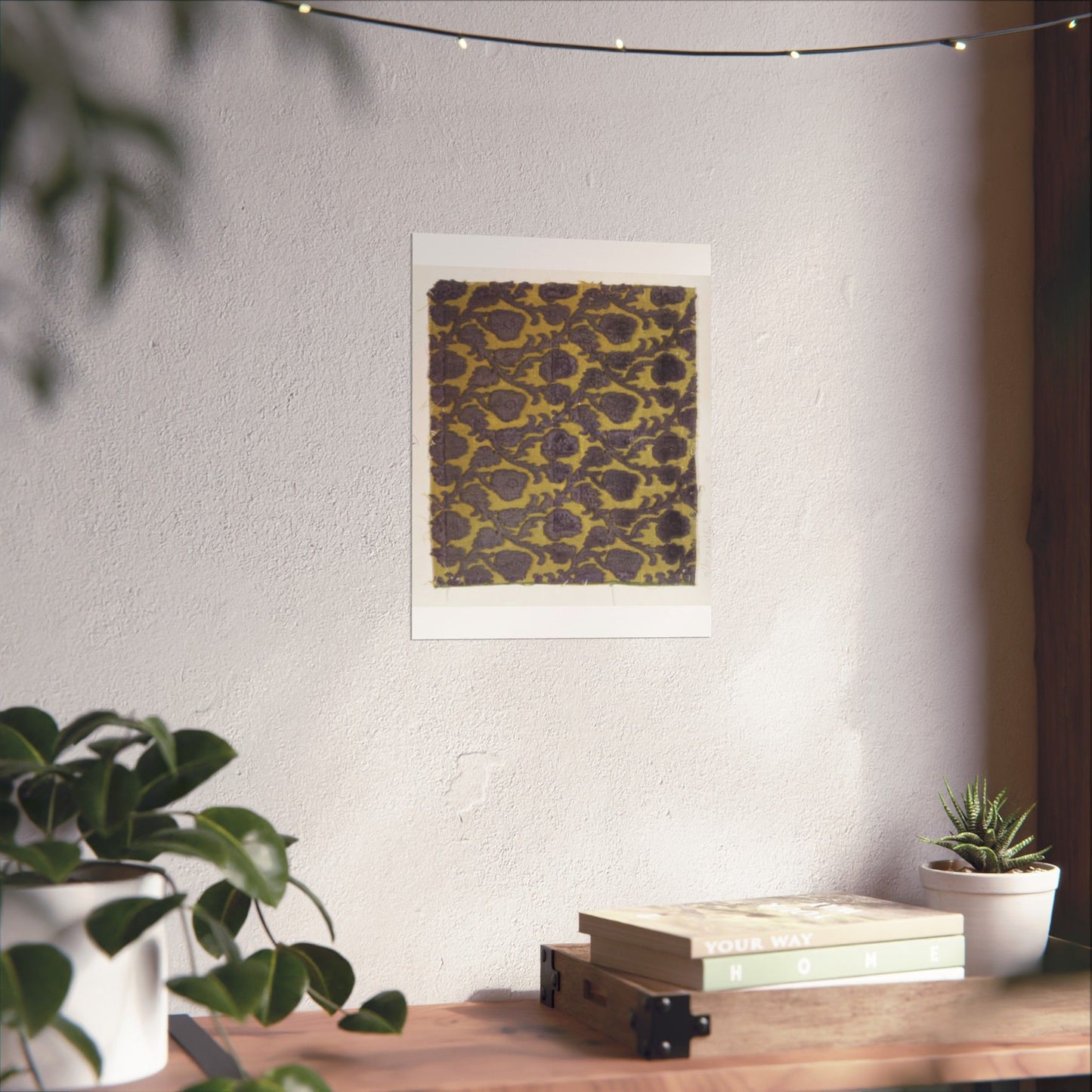 Fragment, 15th century - Public domain dedication museum photo High Quality Matte Wall Art Poster for Home, Office, Classroom