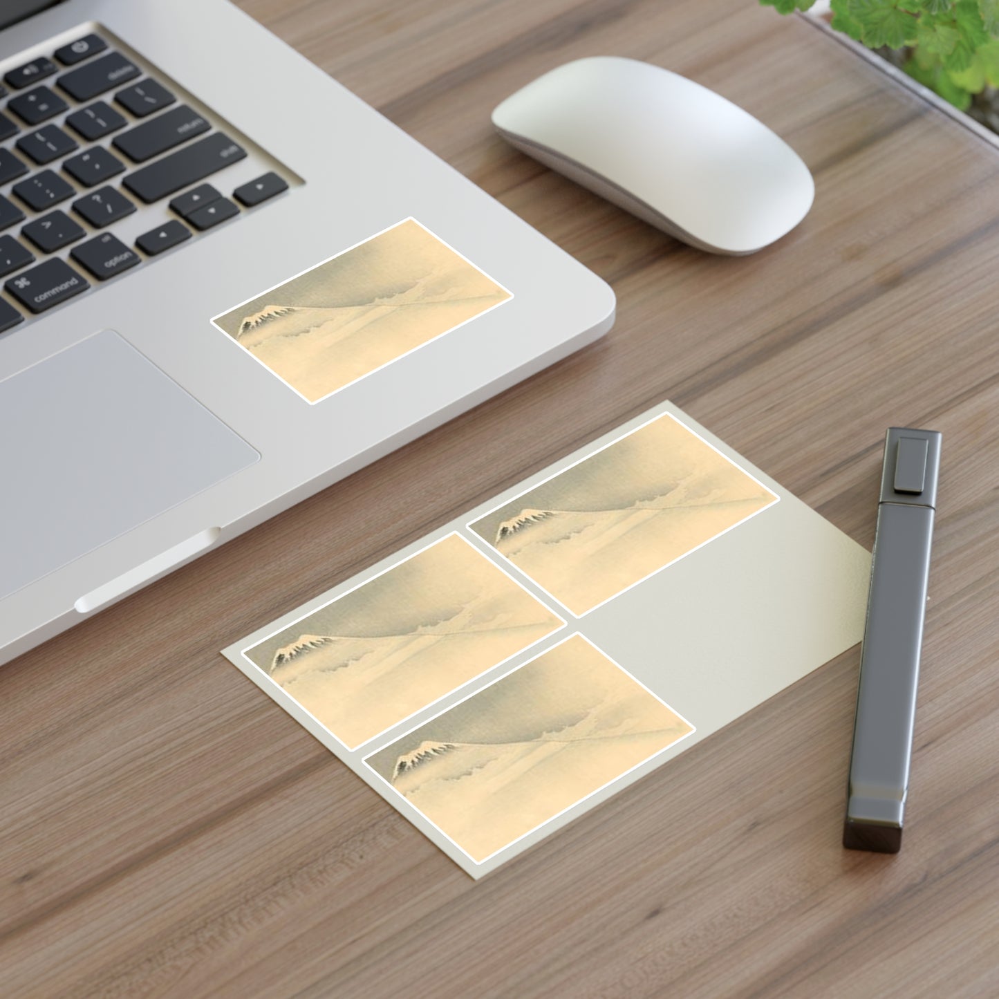 Koson - mount-fuji, Ohara Koson Laminated UV Protective Vinyl Stickers