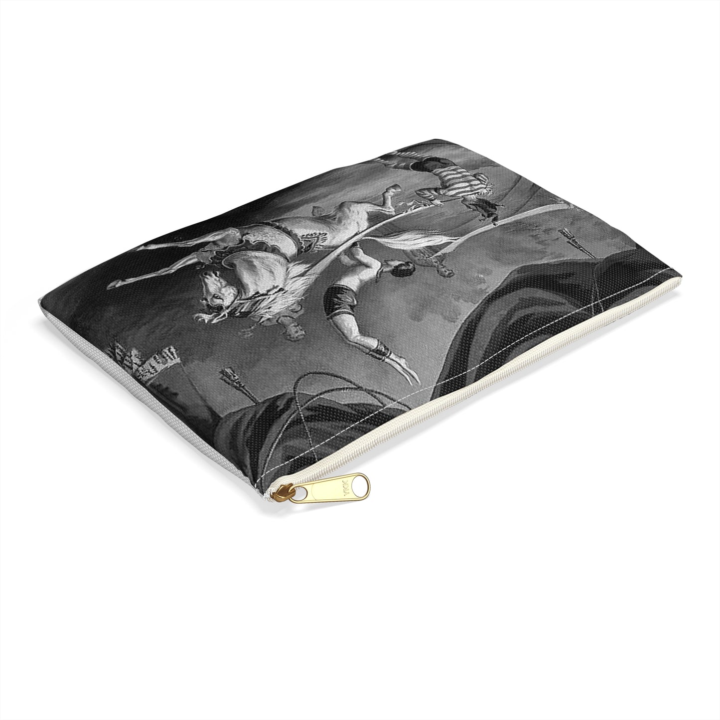 Banner act - Print, Library of Congress collection Large Organizer Pouch with Black Zipper