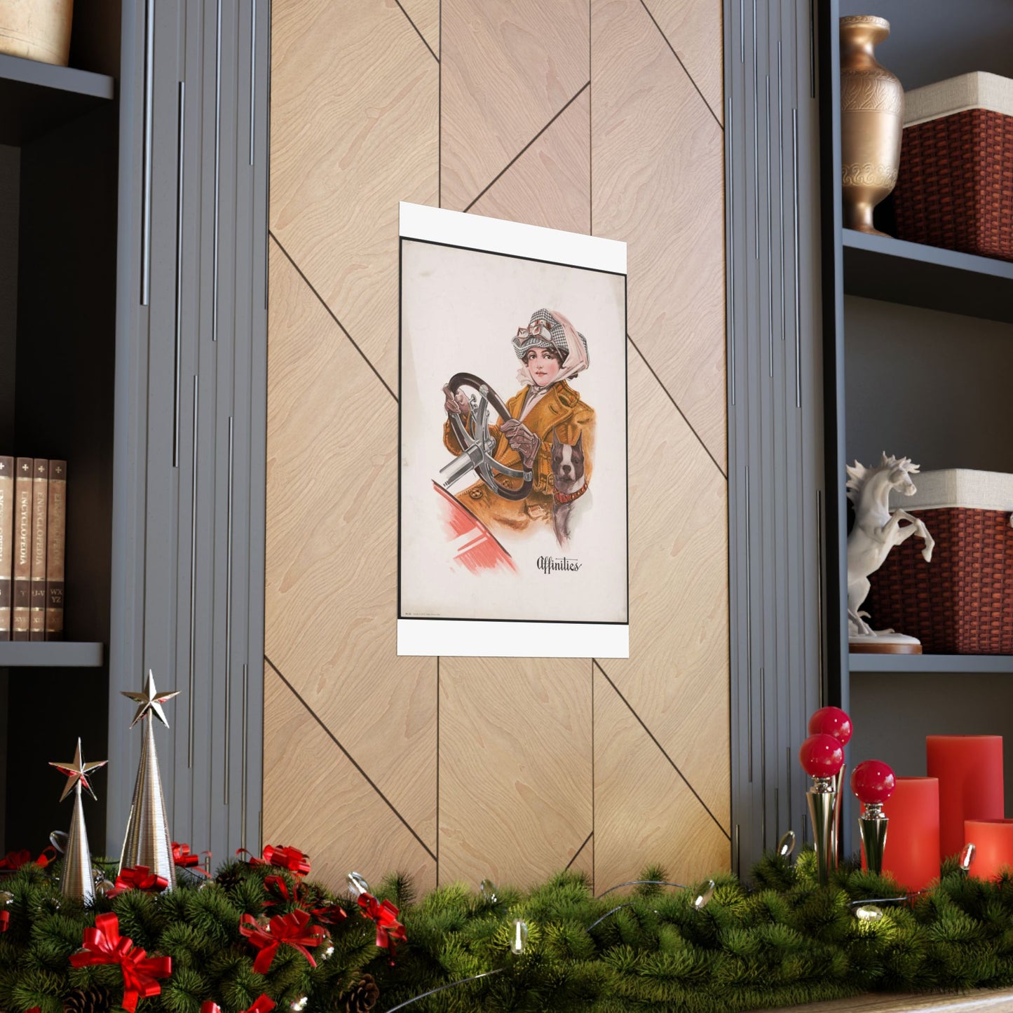 Affinities - Print, Library of Congress collection High Quality Matte Wall Art Poster for Home, Office, Classroom