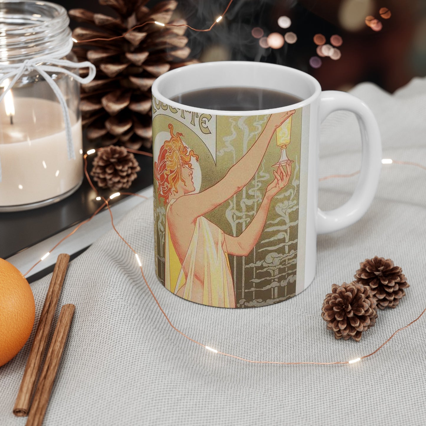Affiche belge pour l' "Absinthe Robette". Beautiful Novelty Ceramic Coffee Mug 11oz