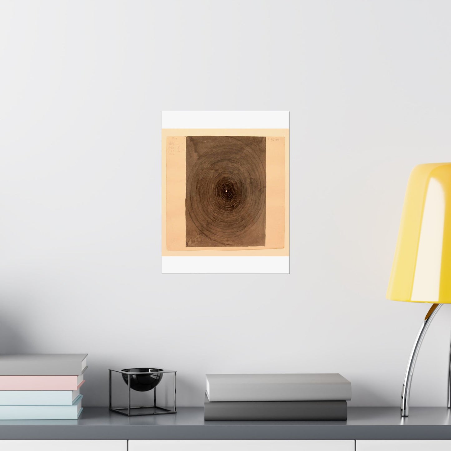 Hilma af Klint - 1916 - No 1 From The Parsifal Series High Quality Matte Wall Art Poster for Home, Office, Classroom
