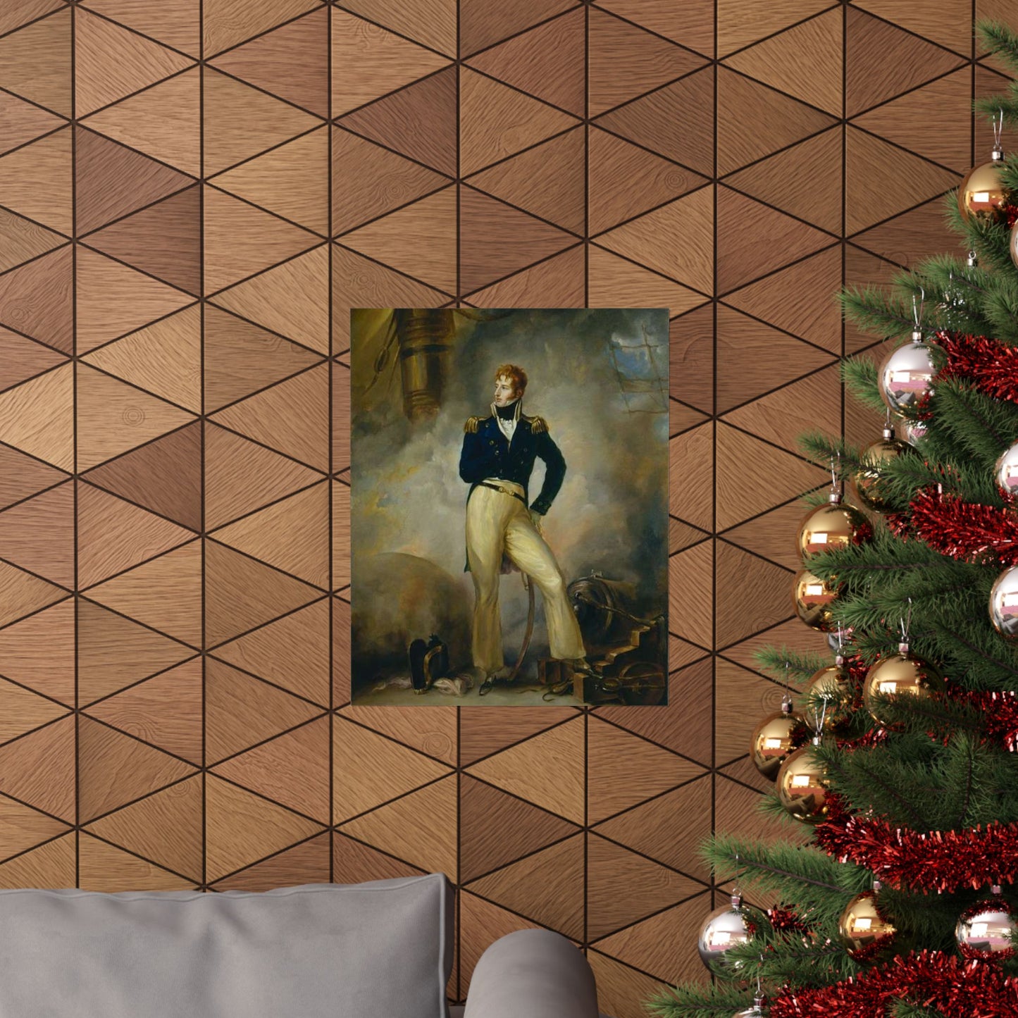Lord Cochrane 1807 - Public domain painting High Quality Matte Wall Art Poster for Home, Office, Classroom