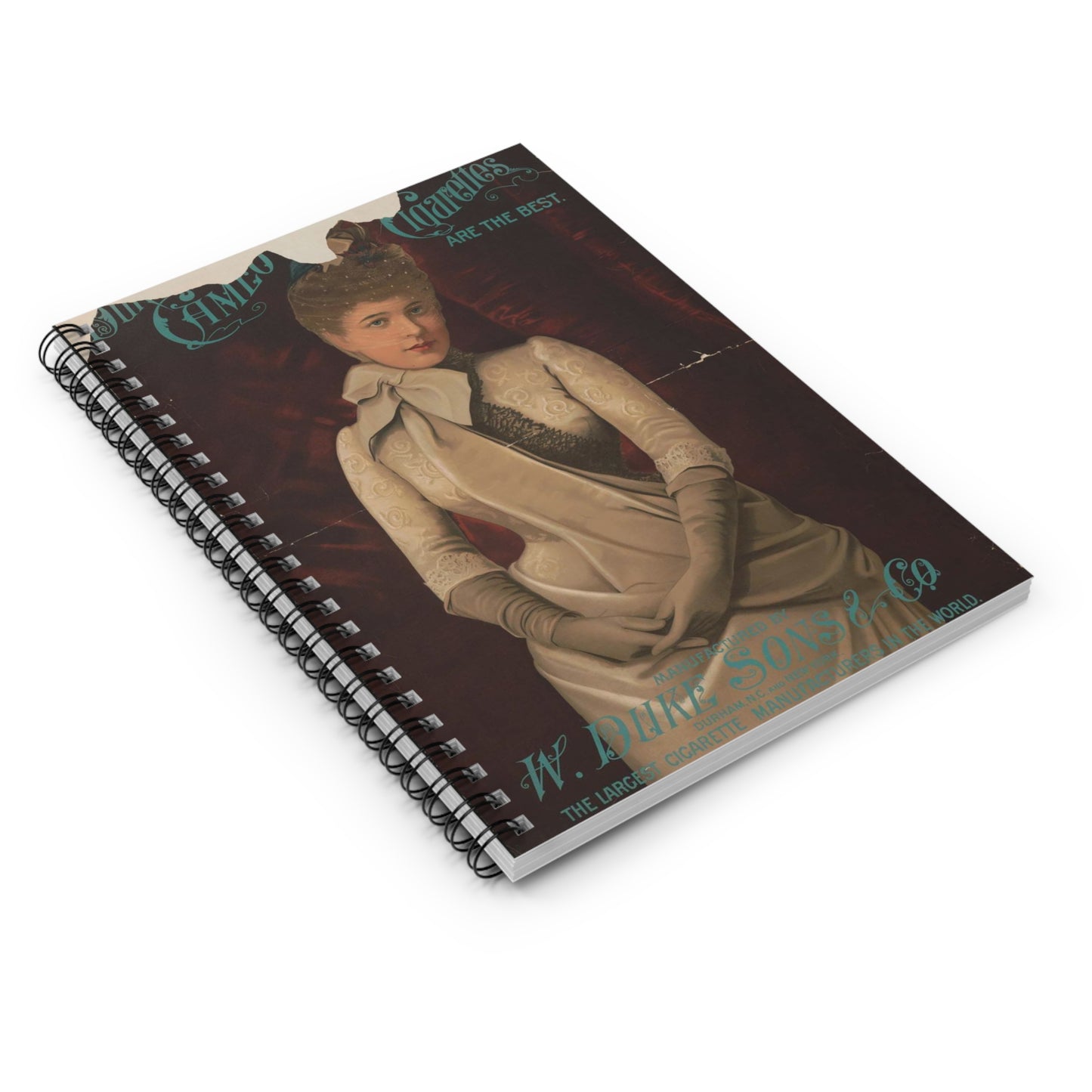 Duke Cameo cigarettes are the best Spiral Bound Ruled Notebook with Printed Cover