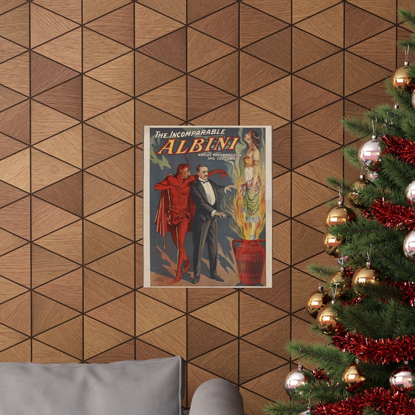 TheIncomperable Albini Theatrical Poster High Quality Matte Wall Art Poster for Home, Office, Classroom