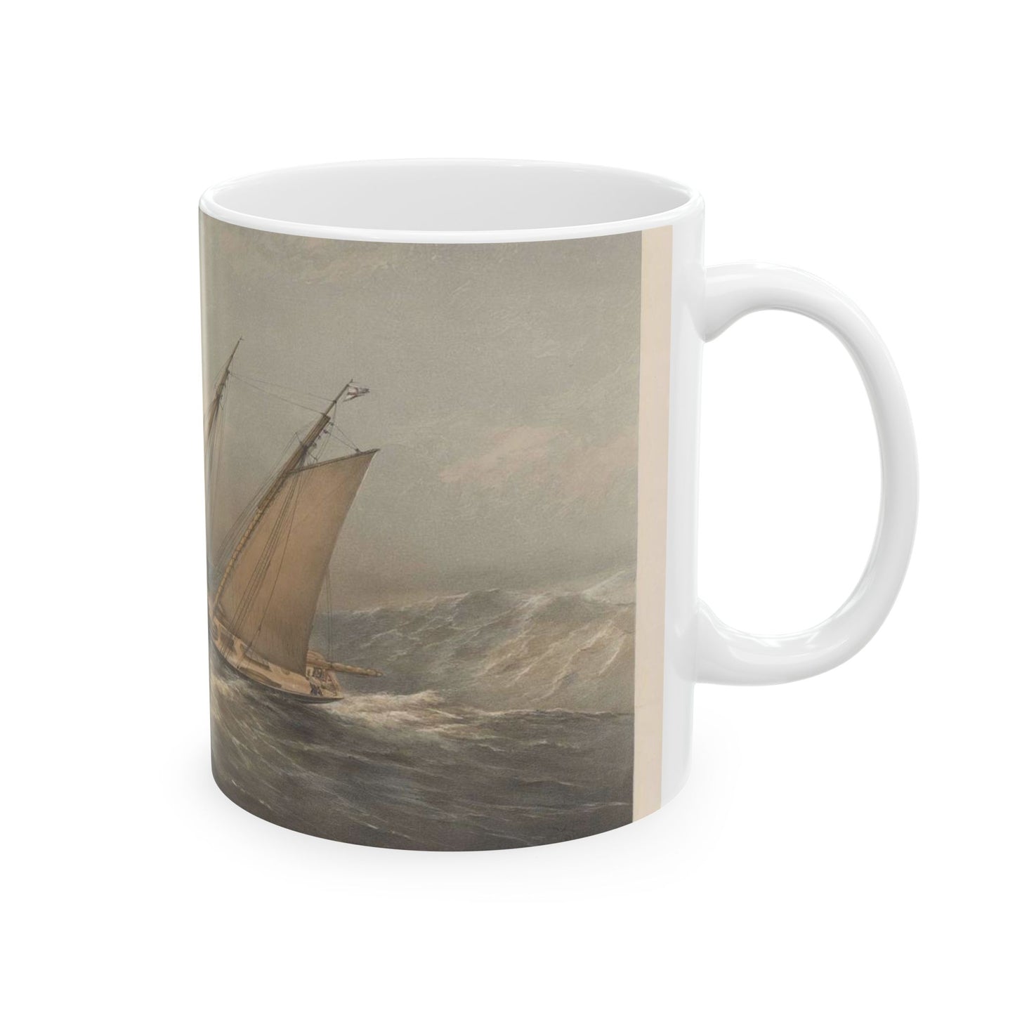 Mirage, R.Y.S., 200 Tons. 5th October 1872 RMG PY8772 Beautiful Novelty Ceramic Coffee Mug 11oz