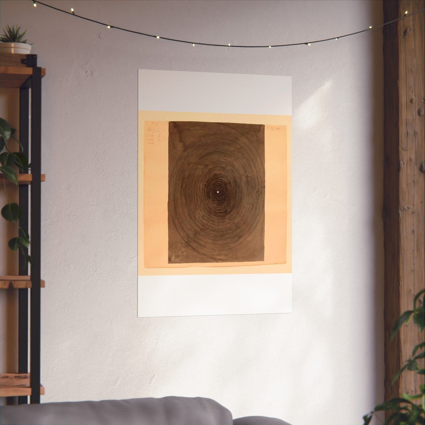 Hilma af Klint - 1916 - No 1 From The Parsifal Series High Quality Matte Wall Art Poster for Home, Office, Classroom