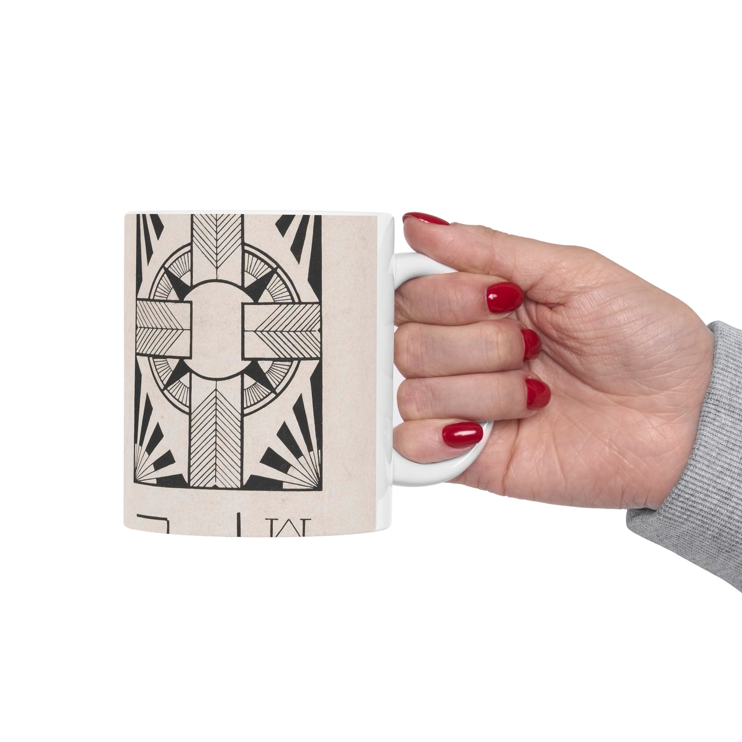 Samuel Jessurun de Mesquita - Ornament met cirkel en kruis Beautiful Novelty Ceramic Coffee Mug 11oz