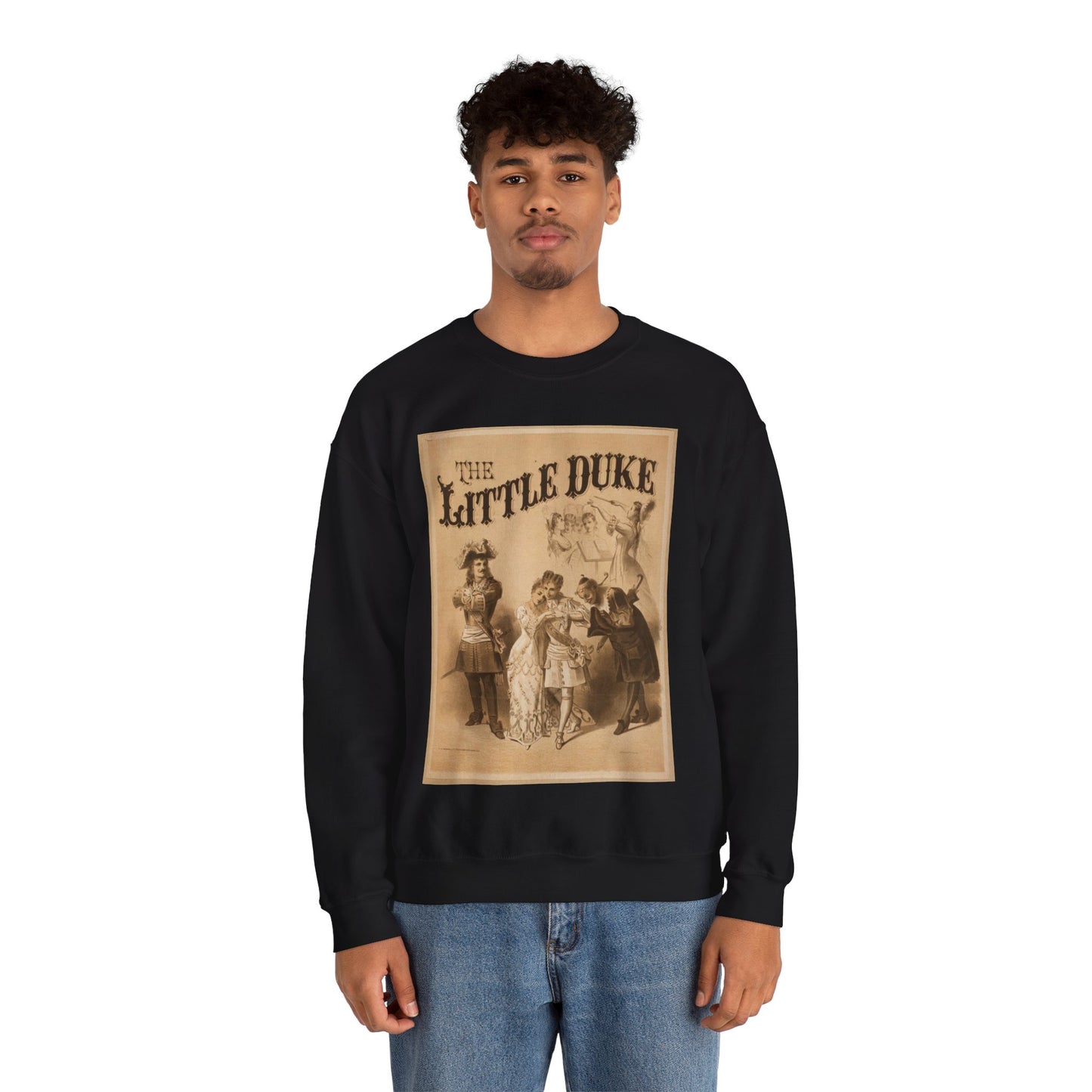 The little duke, American vaudeville and popular entertainment 1870 1920 Black Heavy Blend Adult Crew Neck SweatShirt