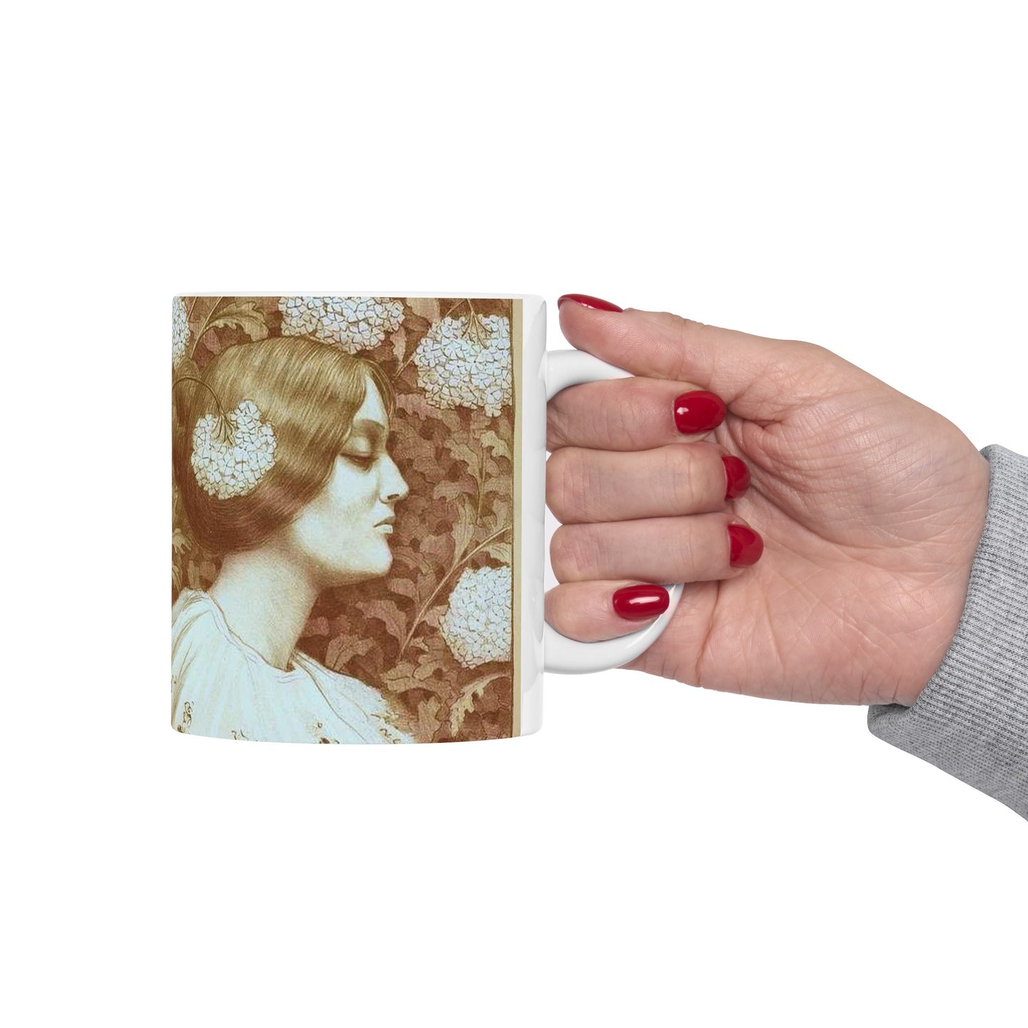 Paul Emile Berthon - Dessin original pour les "Maîtres de l'Affiche". Beautiful Novelty Ceramic Coffee Mug 11oz