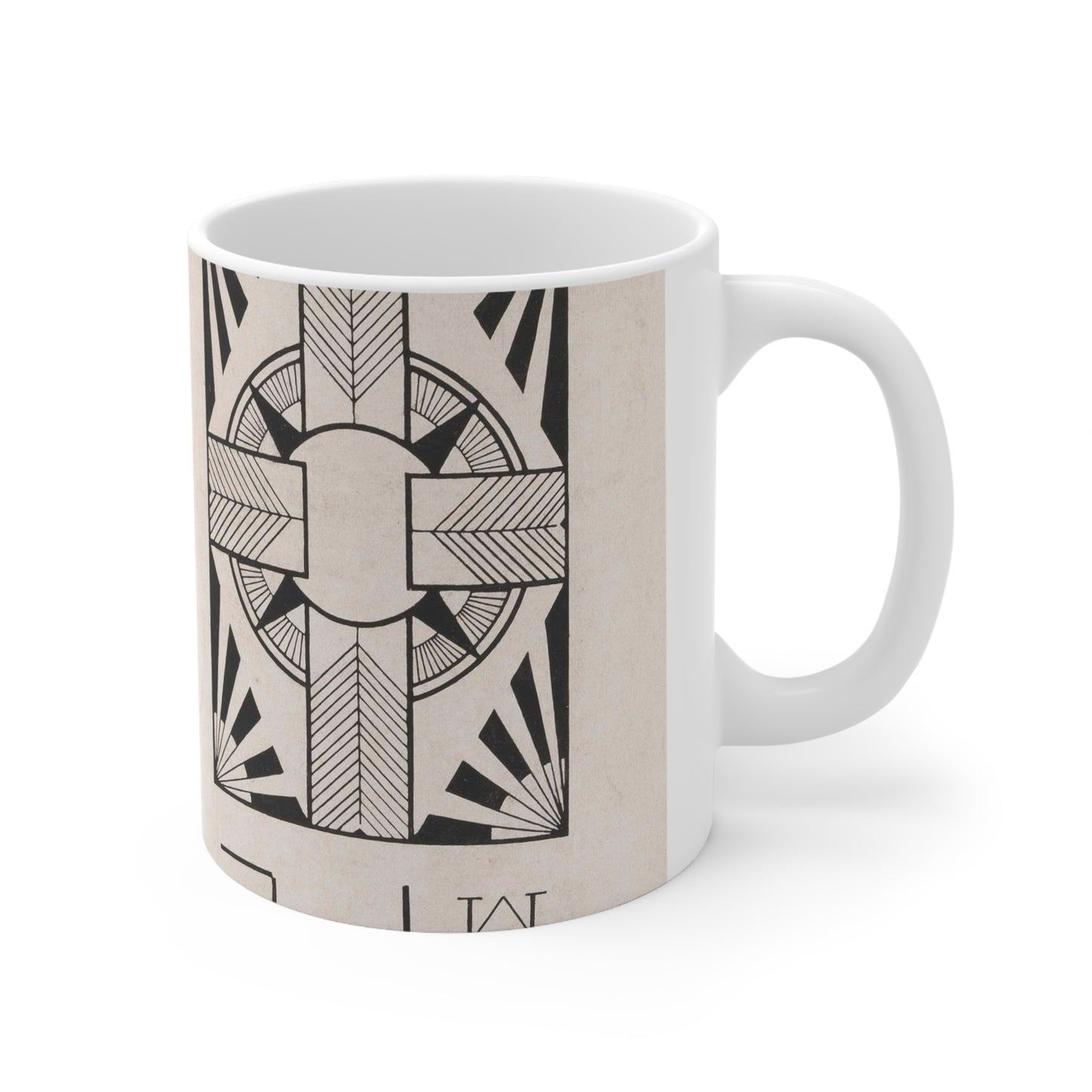 Samuel Jessurun de Mesquita - Ornament met cirkel en kruis Beautiful Novelty Ceramic Coffee Mug 11oz