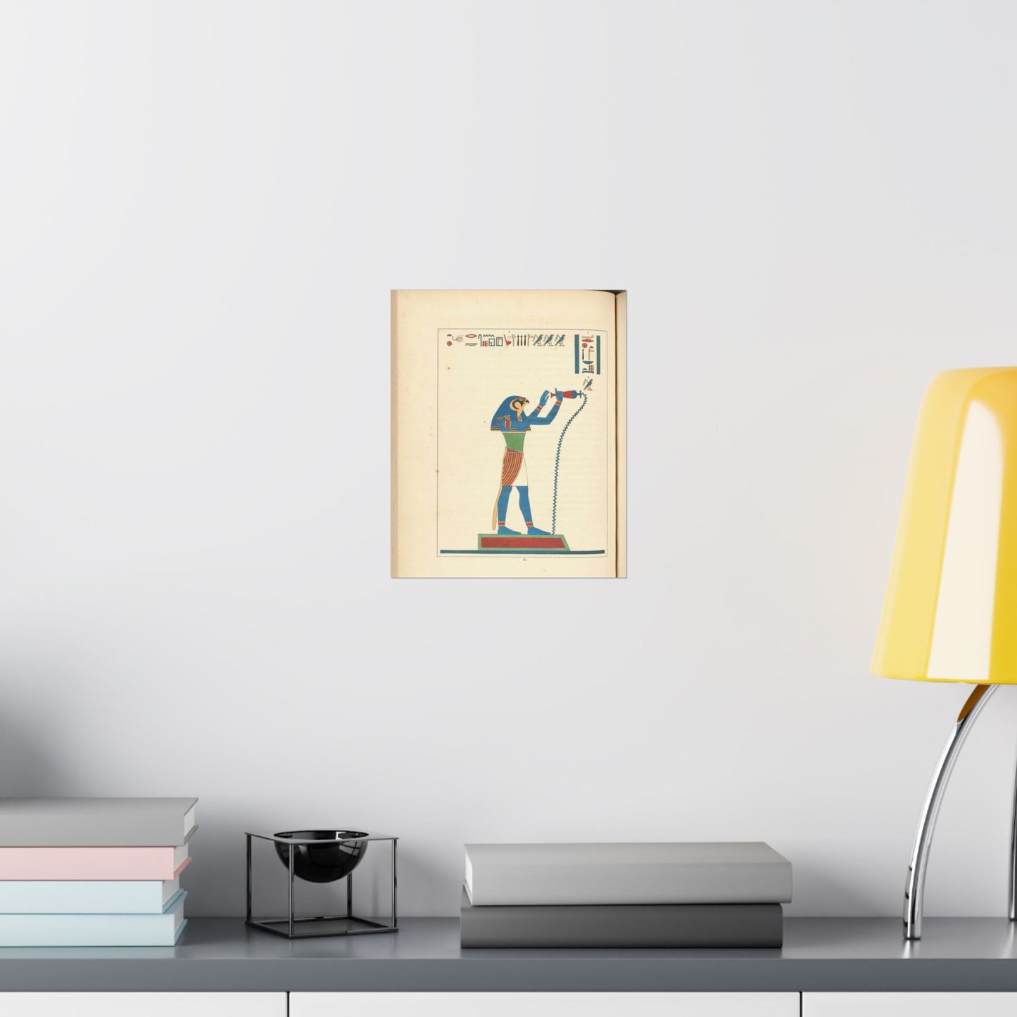 Thoth Trismégiste, le premier Hermès, Hermès Trismégiste. High Quality Matte Wall Art Poster for Home, Office, Classroom