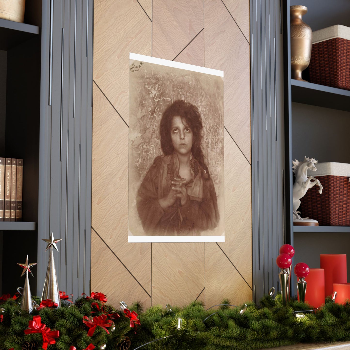 Gloeden, Wilhem von (1856-1931) - n. 1336 High Quality Matte Wall Art Poster for Home, Office, Classroom