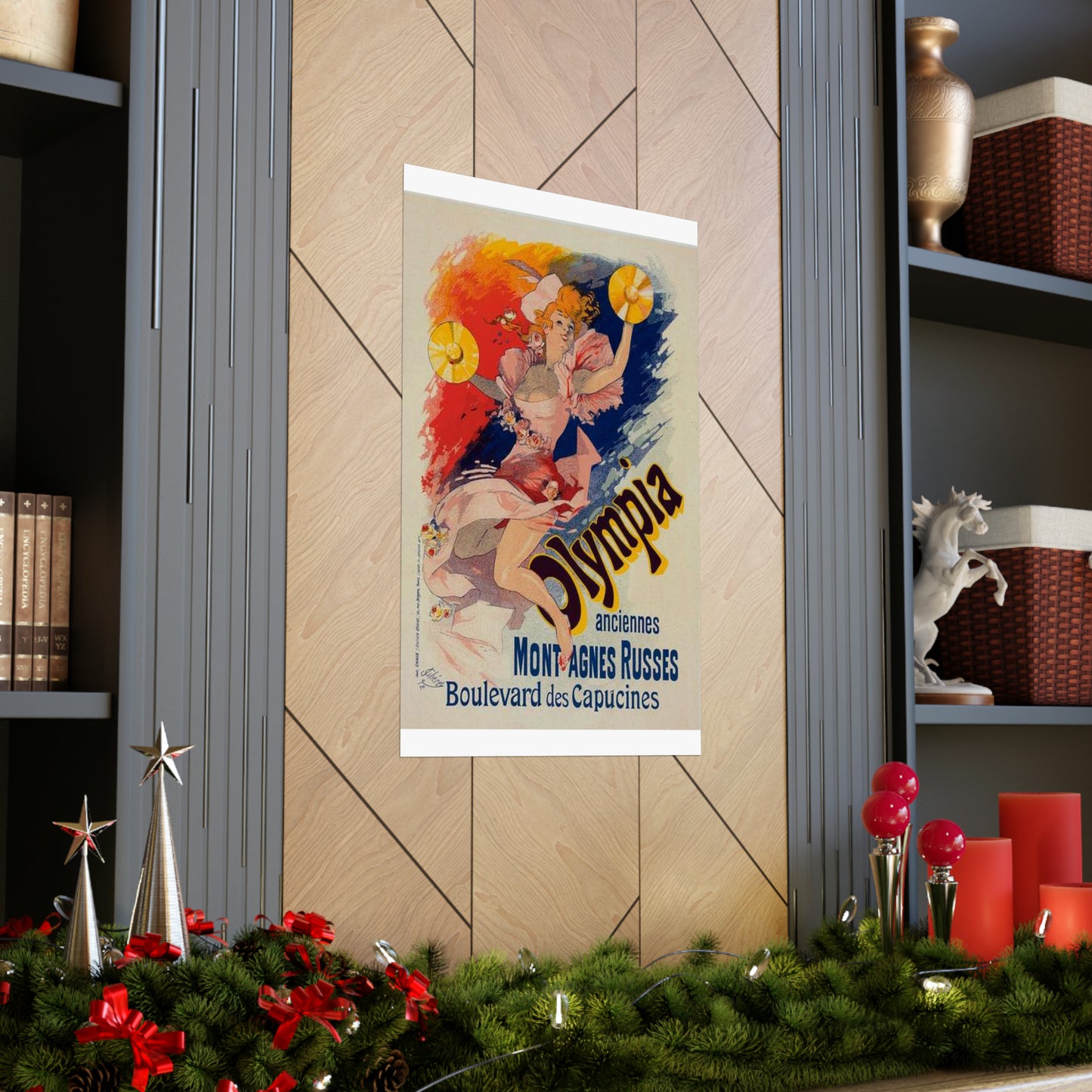 Affiche pour "Olympia". - Art nouveau public domain poster High Quality Matte Wall Art Poster for Home, Office, Classroom