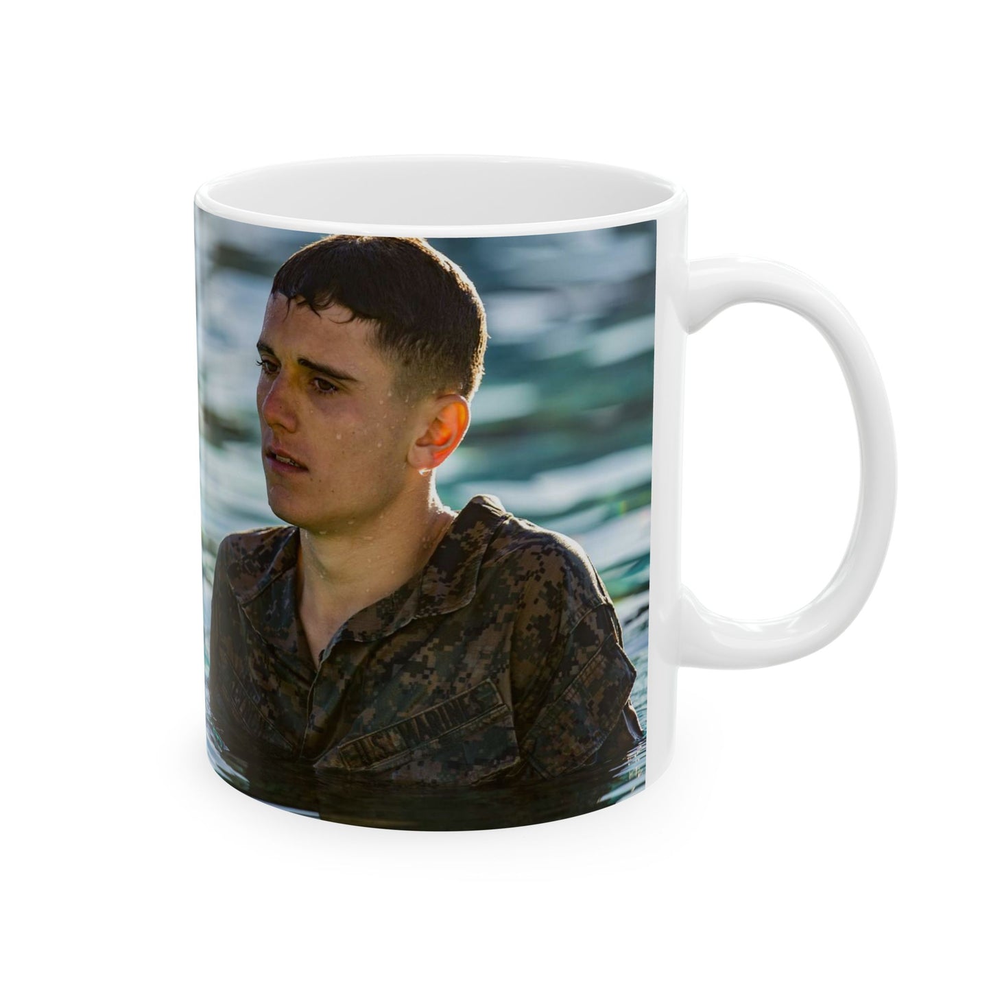 U.S. Marine Corps Lance Cpl. Kyle Lynch, 7th Engineer Beautiful Novelty Ceramic Coffee Mug 11oz