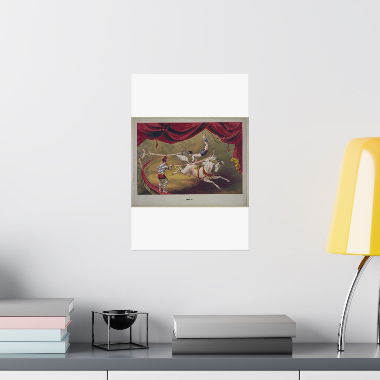 Banner act - Print, Library of Congress collection High Quality Matte Wall Art Poster for Home, Office, Classroom