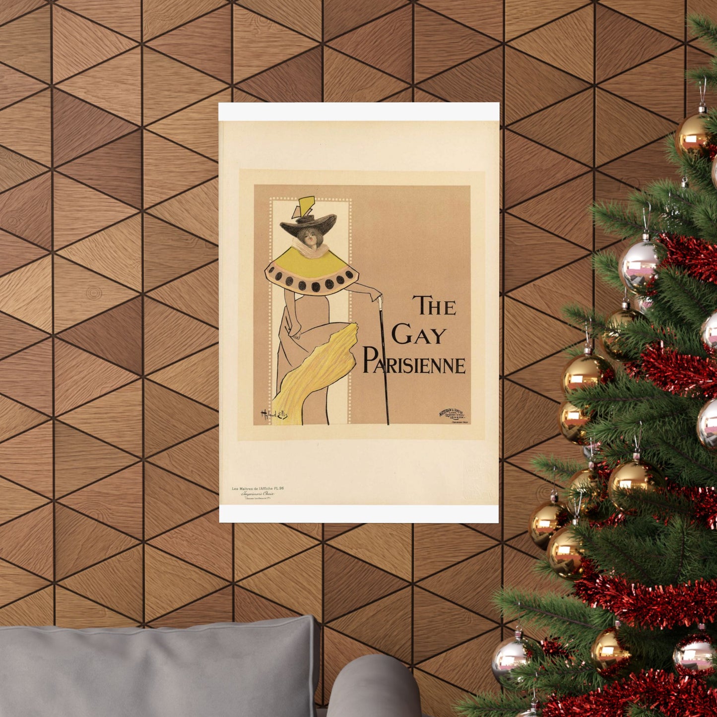 Maîtres de l'affiche V 2 - Pl 96 - Fred Hyland - Leigh Ellis High Quality Matte Wall Art Poster for Home, Office, Classroom