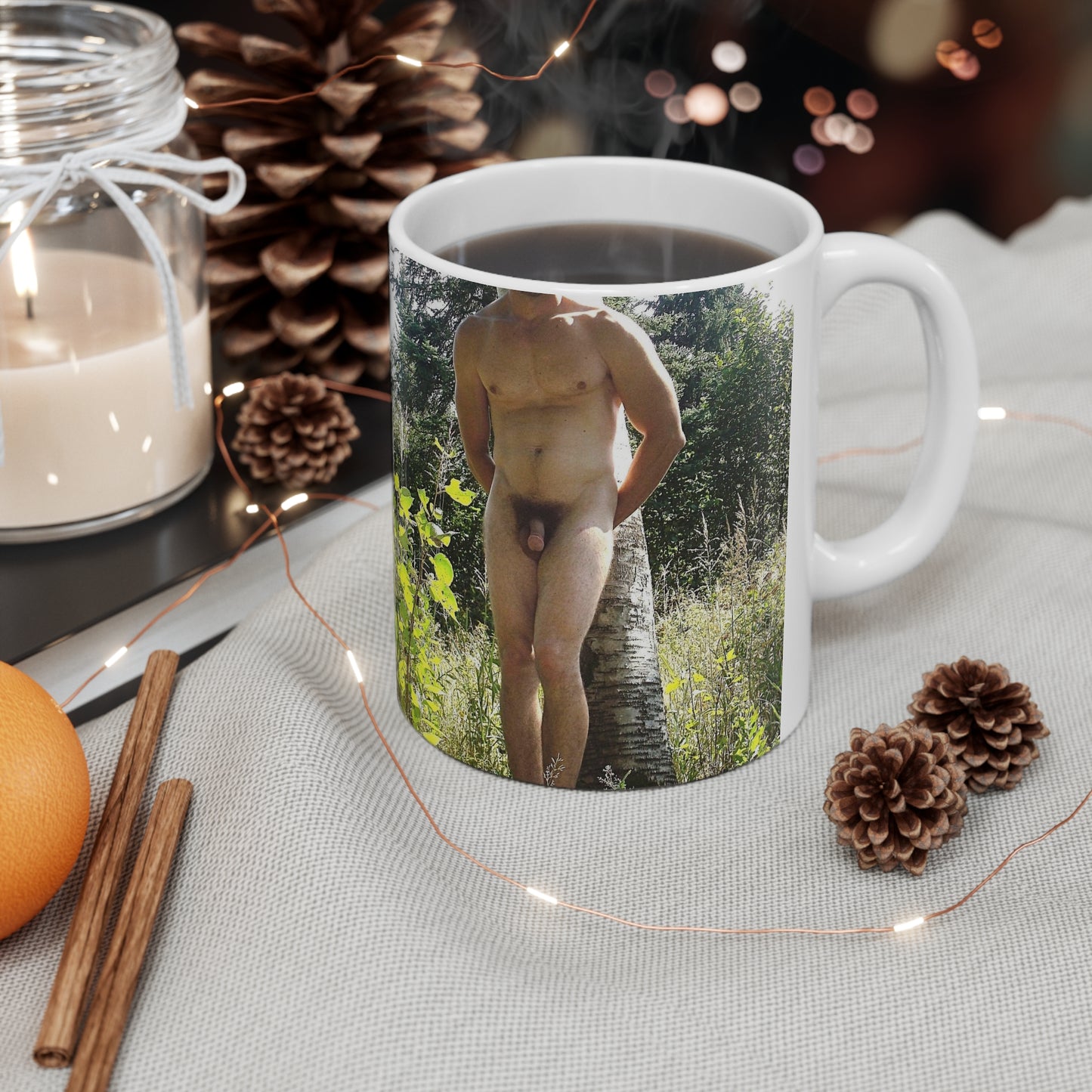 Naturist in summer 1988 Beautiful Novelty Ceramic Coffee Mug 11oz