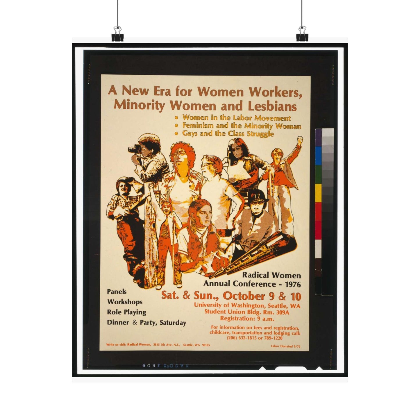 A new era for women workers, minority women and lesbians High Quality Matte Wall Art Poster for Home, Office, Classroom