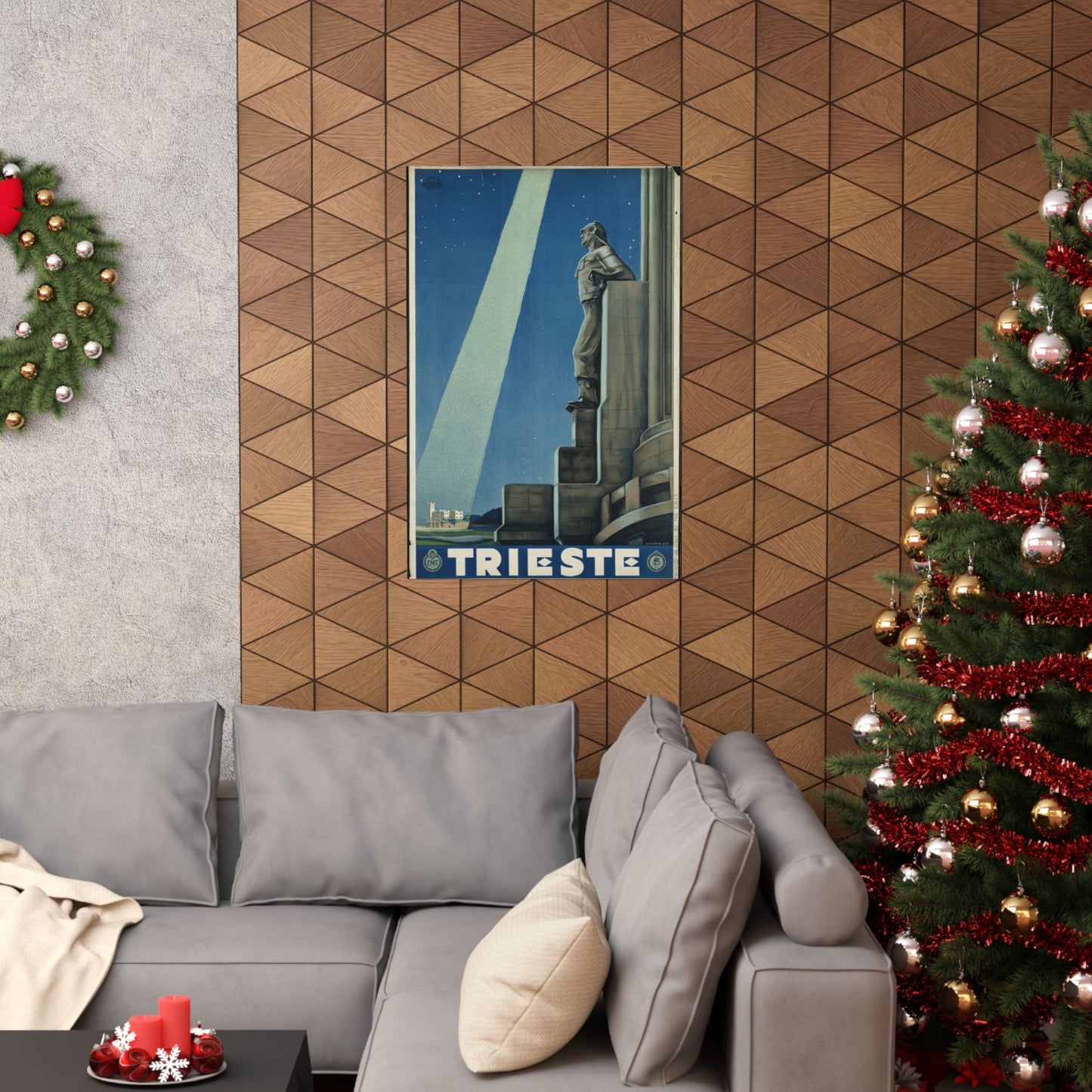 Trieste. Vintage Travel Posters, 1920s-1930s High Quality Matte Wall Art Poster for Home, Office, Classroom