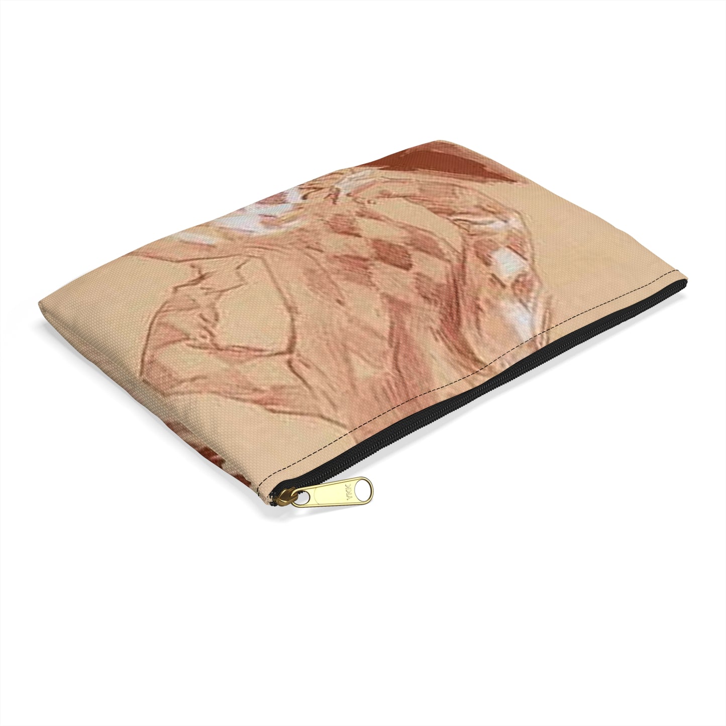 Dessin original pour la couverture des Maîtres de l'Affiche. Large Organizer Pouch with Black Zipper