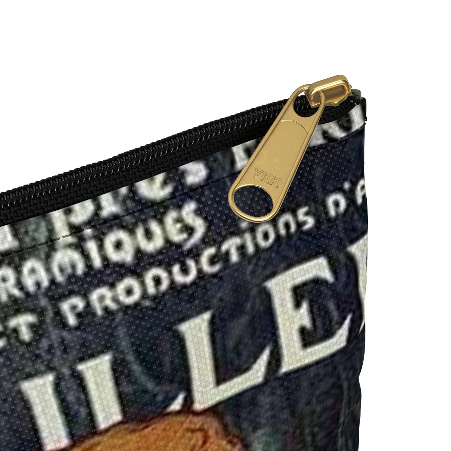Affiche pour la "Grande Tuilerie d'Ivry" (Usine Émile Muller). Large Organizer Pouch with Black Zipper