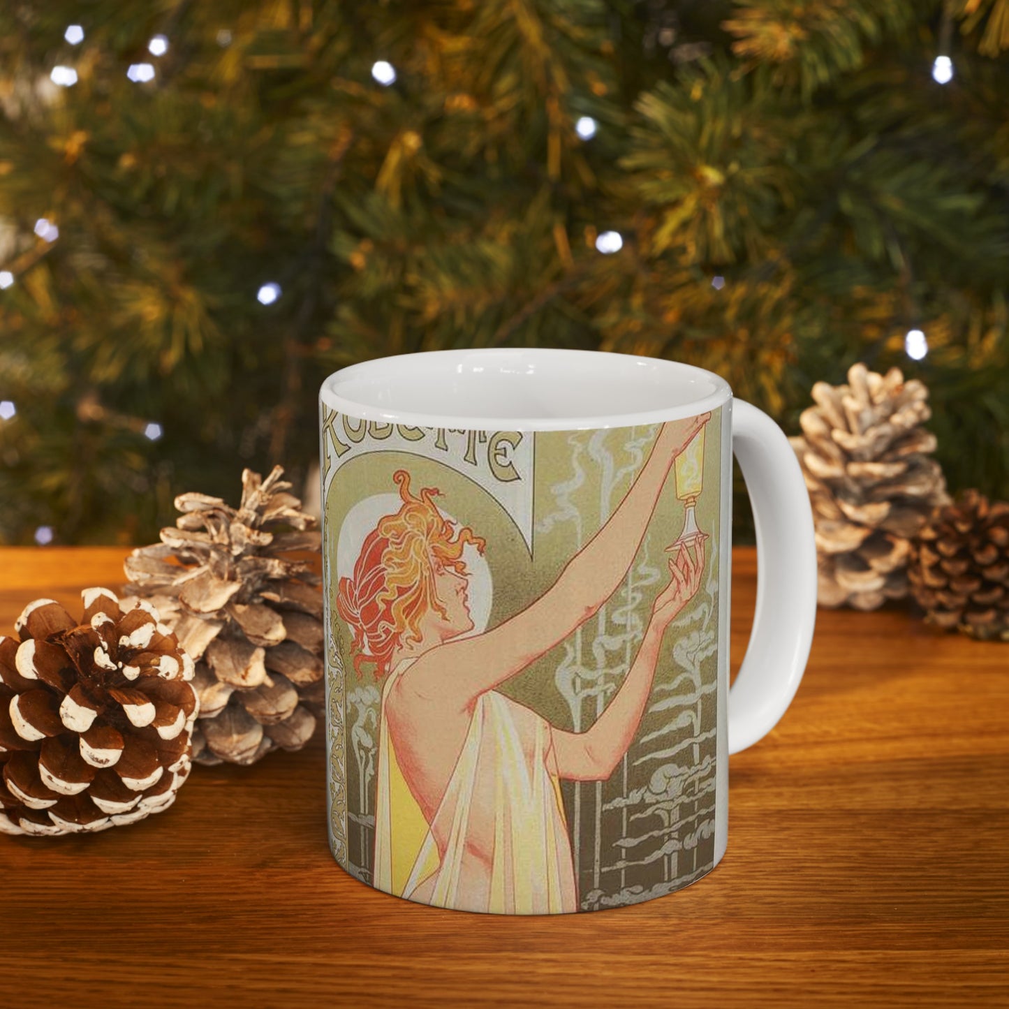 Affiche belge pour l' "Absinthe Robette". Beautiful Novelty Ceramic Coffee Mug 11oz