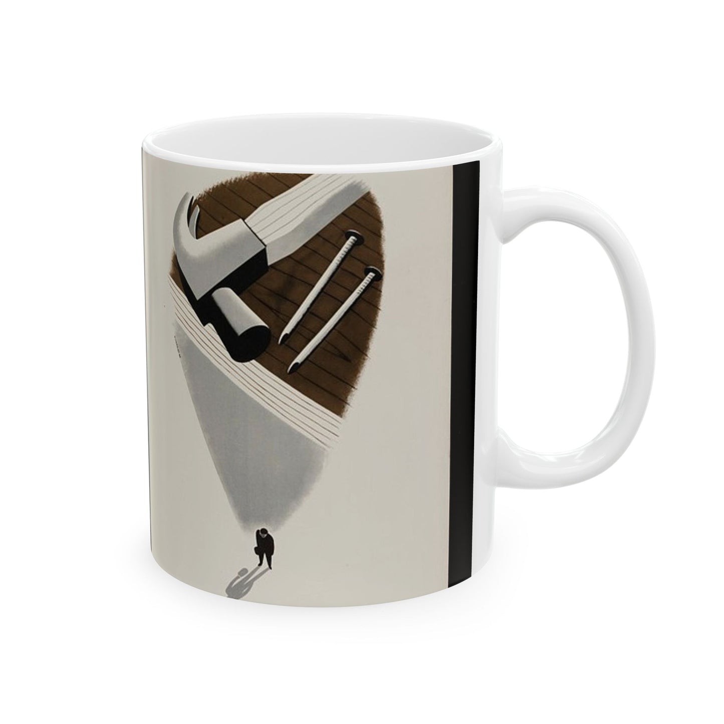 Stow Tools Safely Tom Eckersley Beautiful Novelty Ceramic Coffee Mug 11oz