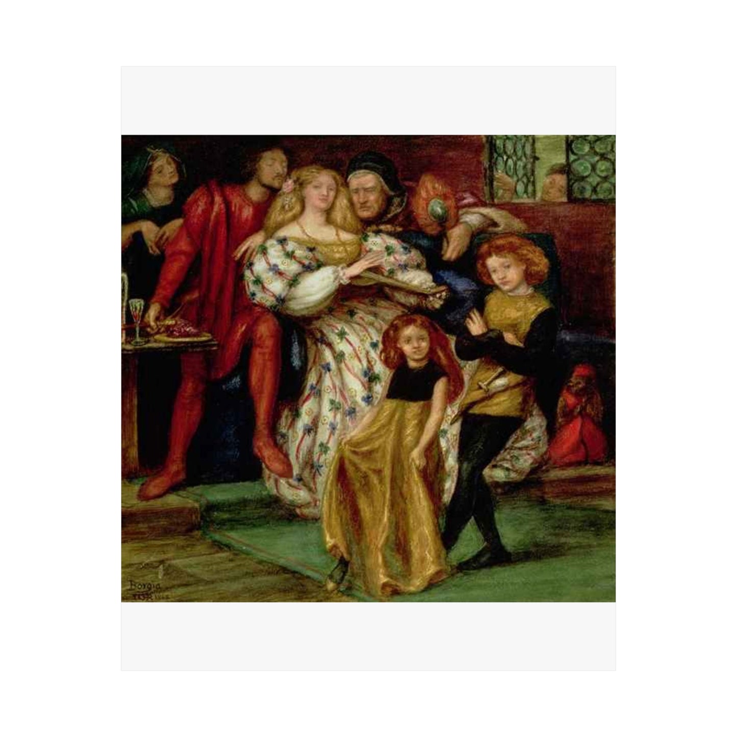 Picryl description: Public domain image of renaissance painting, 15th-16th century, free to use, no copyright restrictions High Quality Matte Wall Art Poster for Home, Office, Classroom