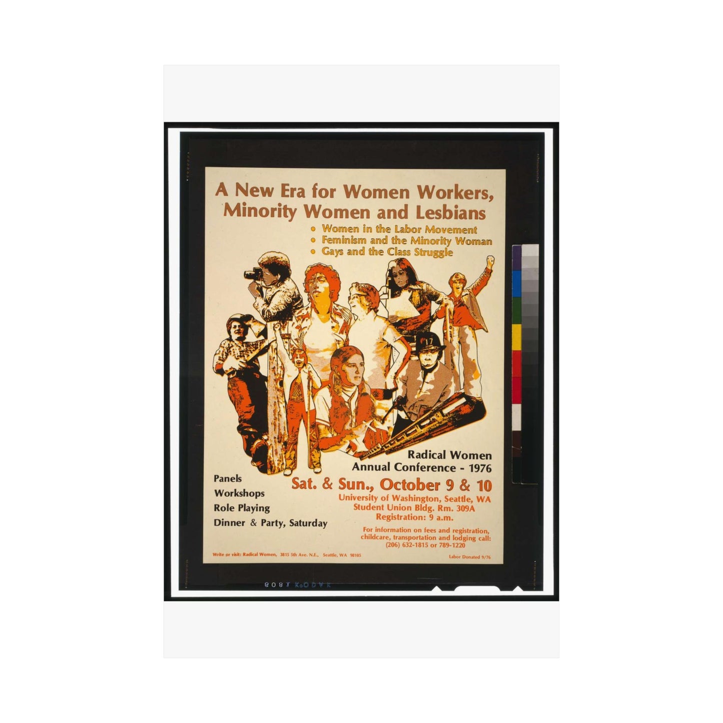 A new era for women workers, minority women and lesbians High Quality Matte Wall Art Poster for Home, Office, Classroom