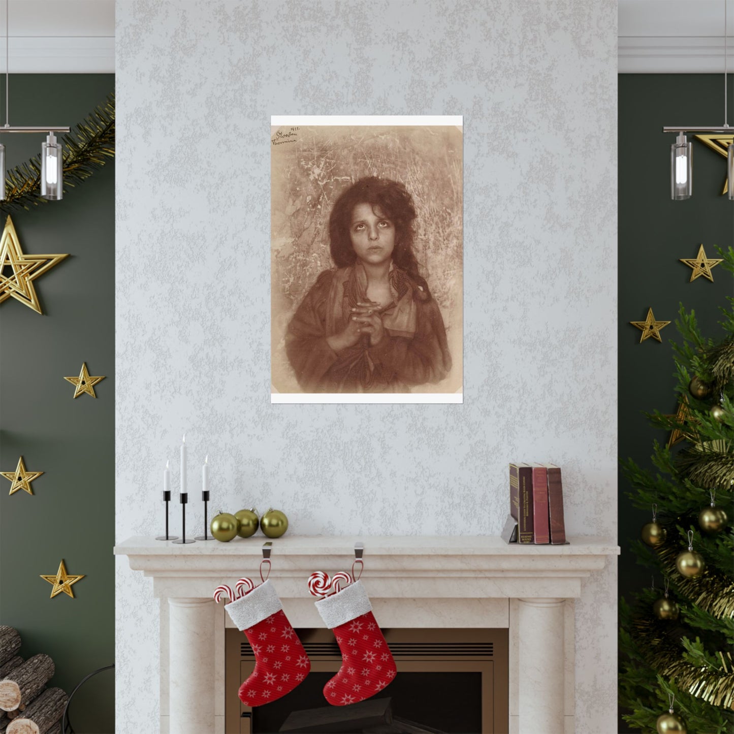 Gloeden, Wilhem von (1856-1931) - n. 1336 High Quality Matte Wall Art Poster for Home, Office, Classroom