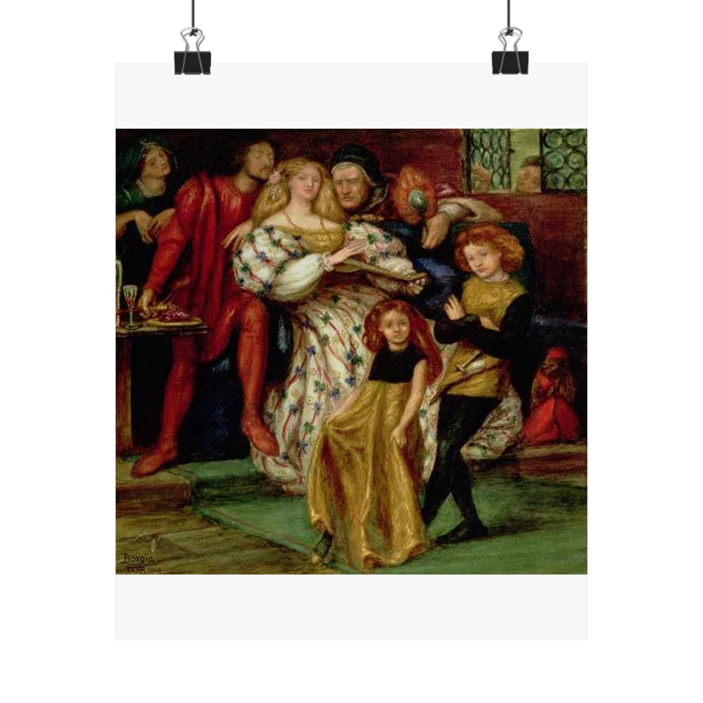 Picryl description: Public domain image of renaissance painting, 15th-16th century, free to use, no copyright restrictions High Quality Matte Wall Art Poster for Home, Office, Classroom