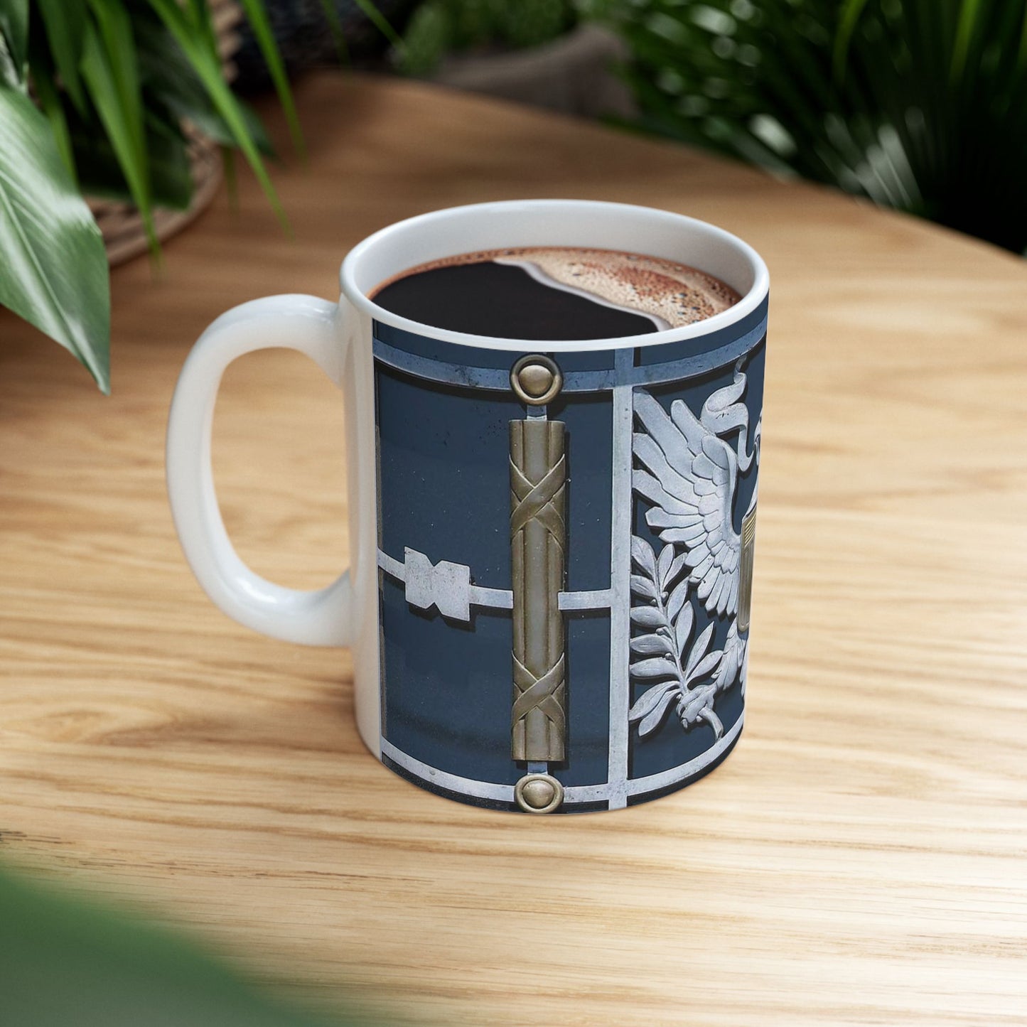 Door detail, Robert J. Nealon Federal Building and U.S. Courthouse, Scranton, Pennsylvania Beautiful Novelty Ceramic Coffee Mug 11oz
