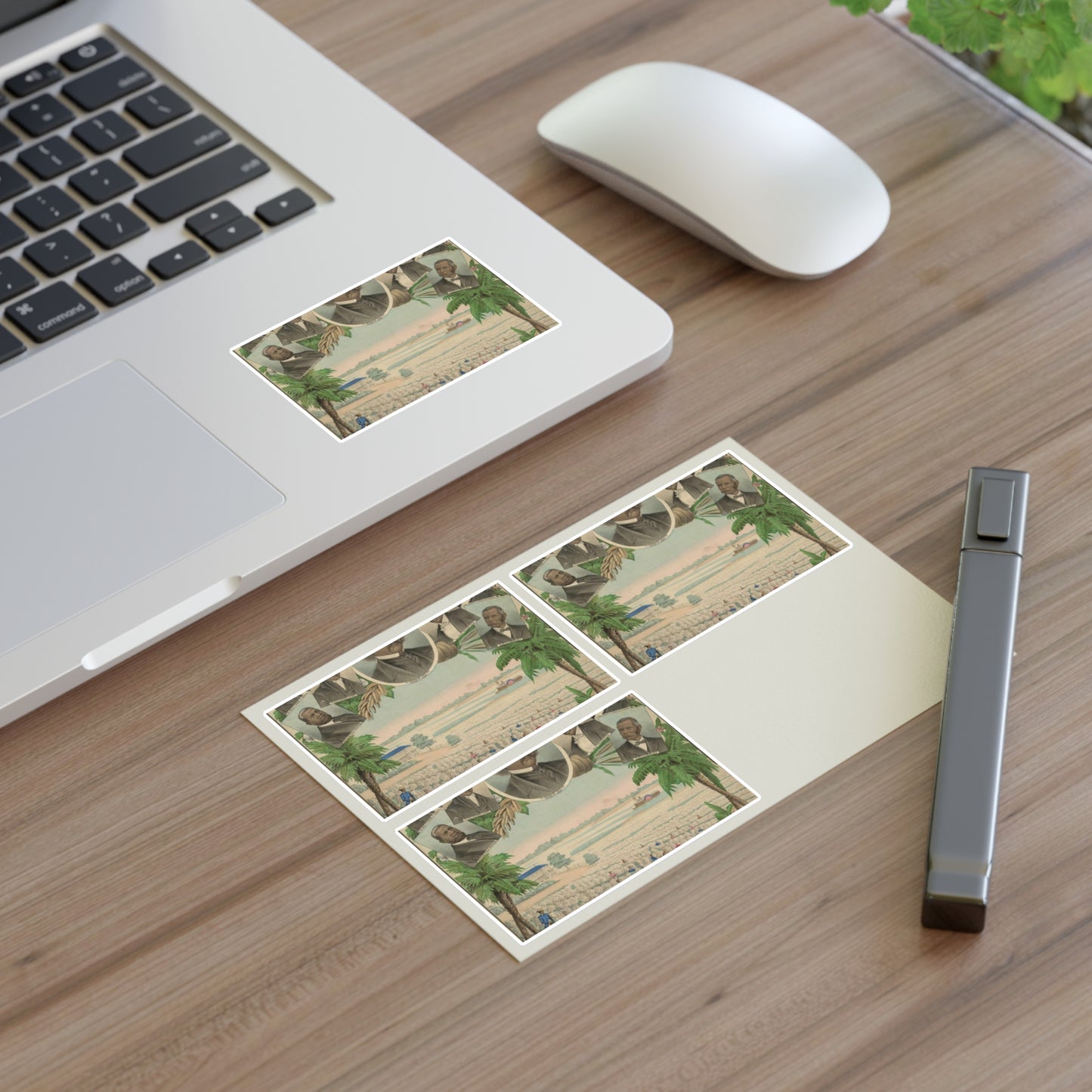 From the plantation to the Senate Laminated UV Protective Vinyl Stickers