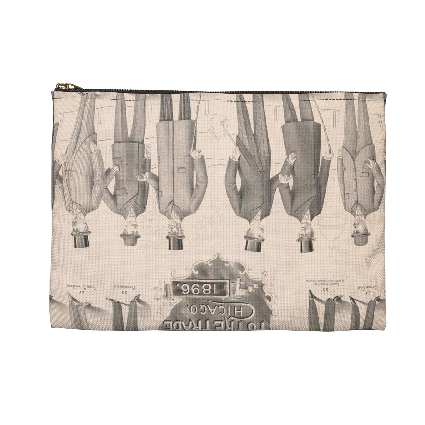 Spring and summer. Specially designed for Lamm & Co. tailors to the trade Large Organizer Pouch with Black Zipper