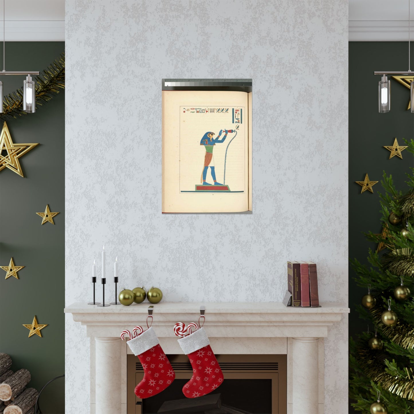Thoth Trismégiste, le premier Hermès, Hermès Trismégiste. High Quality Matte Wall Art Poster for Home, Office, Classroom