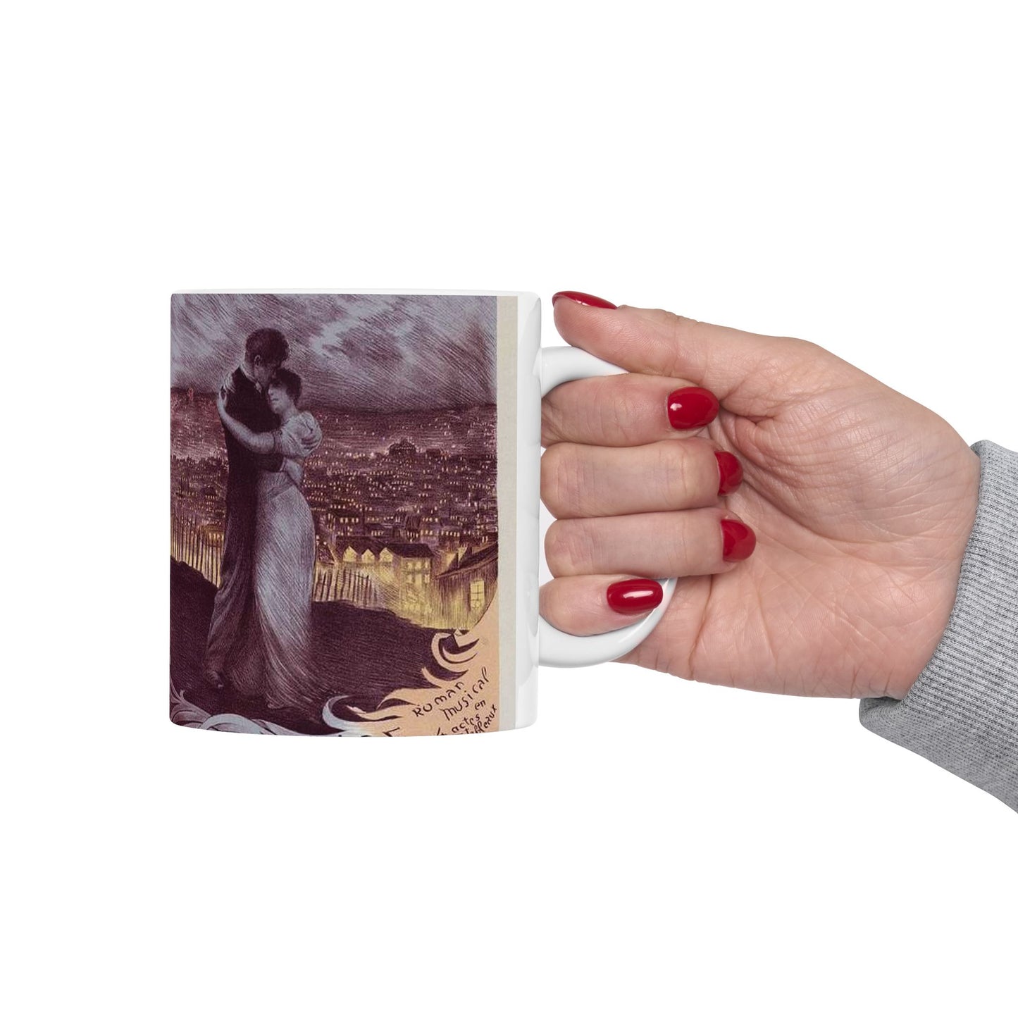 Affiche pour l'Opéra-Comique "Louise". Beautiful Novelty Ceramic Coffee Mug 11oz