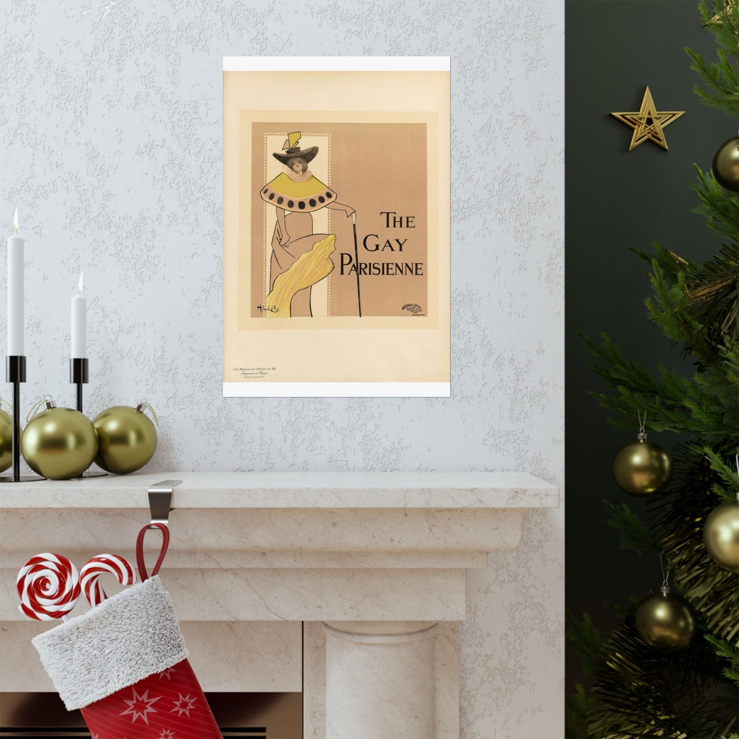 Maîtres de l'affiche V 2 - Pl 96 - Fred Hyland - Leigh Ellis High Quality Matte Wall Art Poster for Home, Office, Classroom