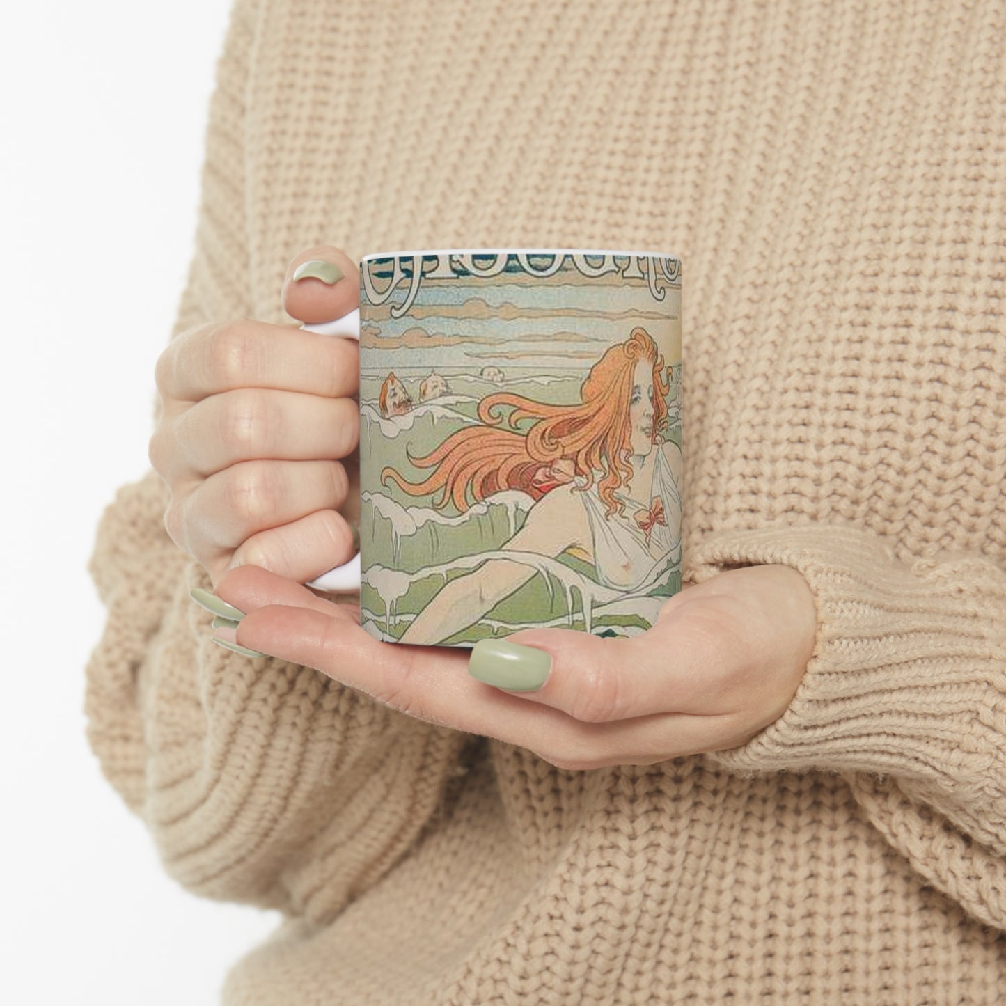 Affiche belge pour le "Casino de Cabourg". Beautiful Novelty Ceramic Coffee Mug 11oz