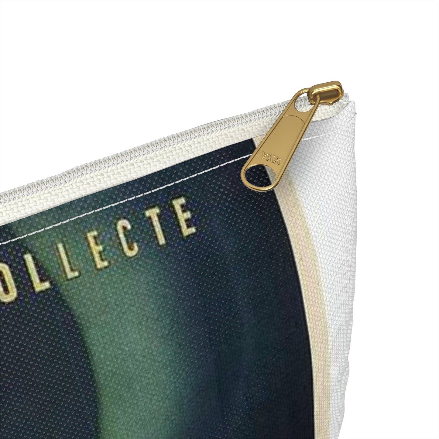 Poster Winterhulp Nederland collecte 22 en 23 december Large Organizer Pouch with Black Zipper