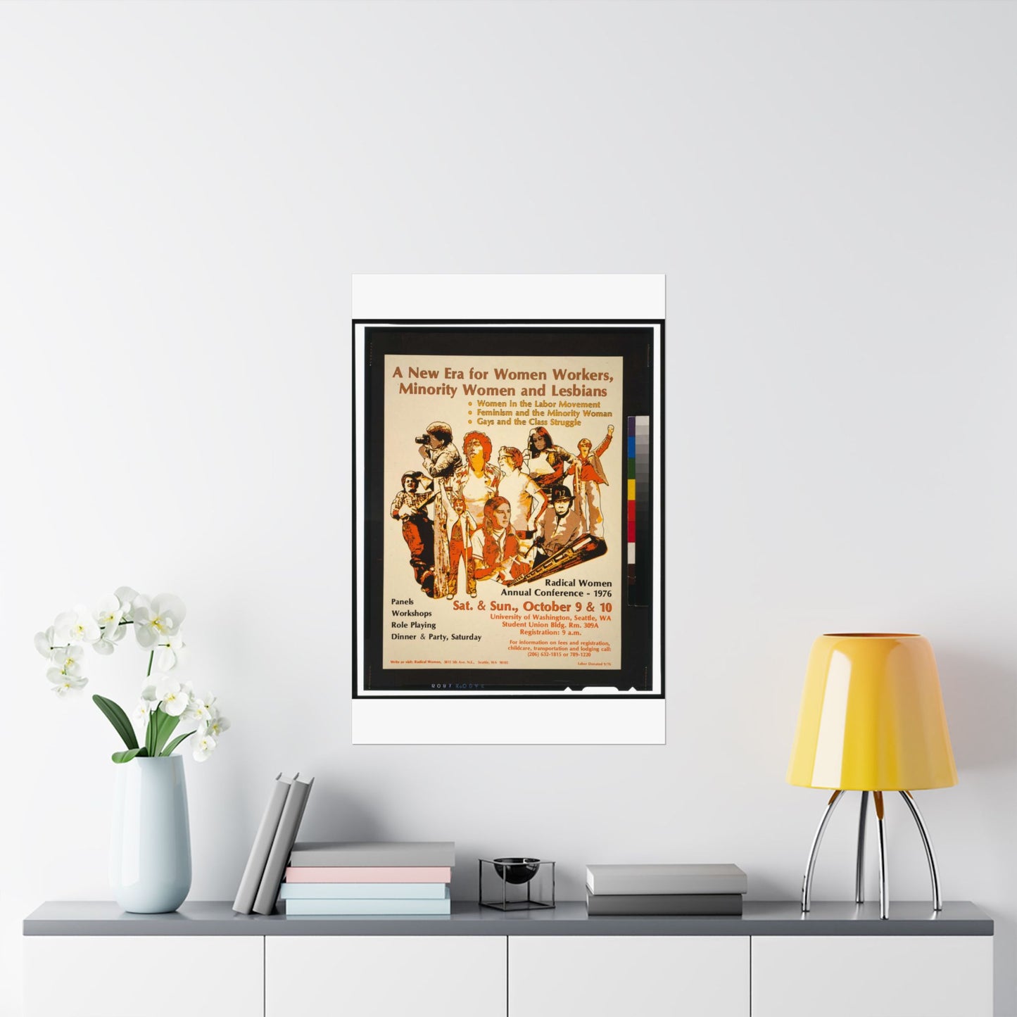 A new era for women workers, minority women and lesbians High Quality Matte Wall Art Poster for Home, Office, Classroom