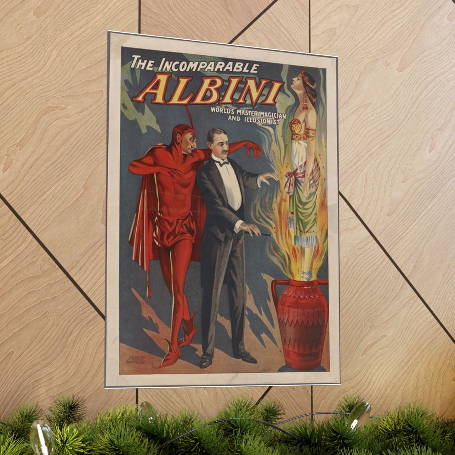TheIncomperable Albini Theatrical Poster High Quality Matte Wall Art Poster for Home, Office, Classroom