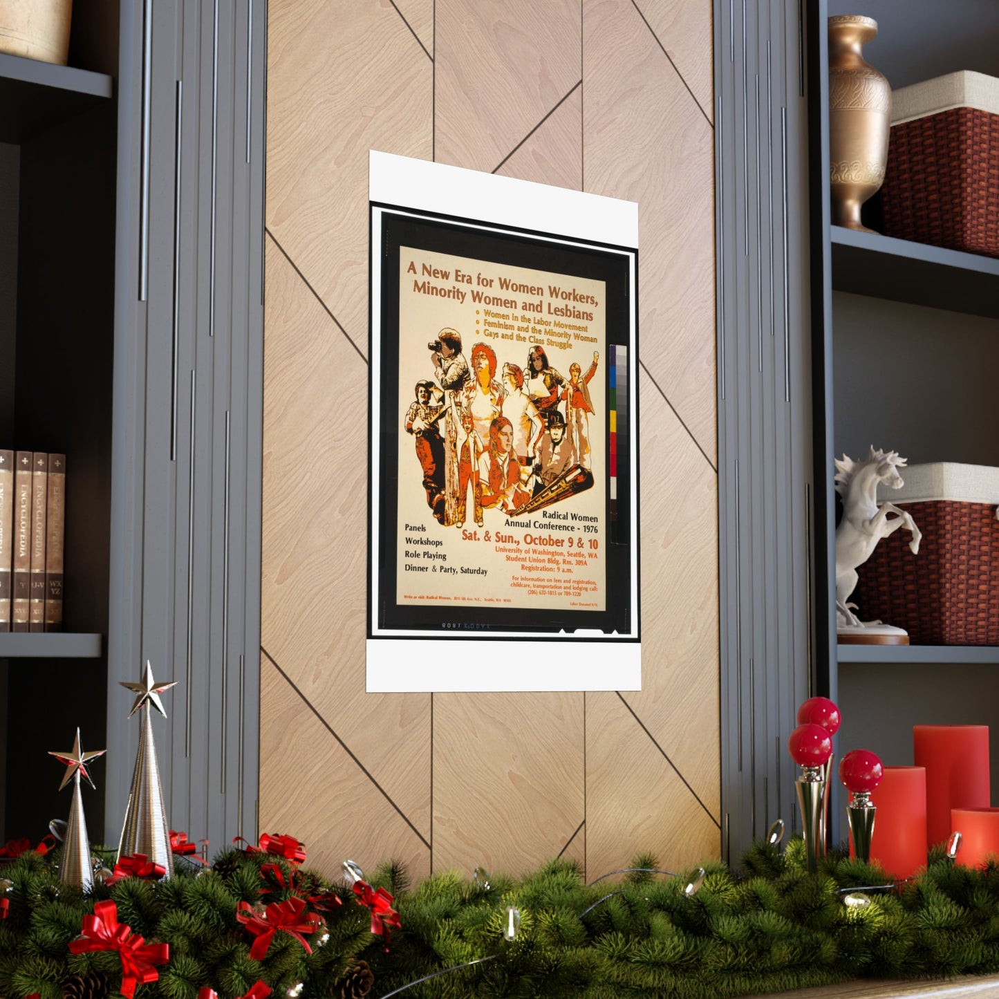 A new era for women workers, minority women and lesbians High Quality Matte Wall Art Poster for Home, Office, Classroom