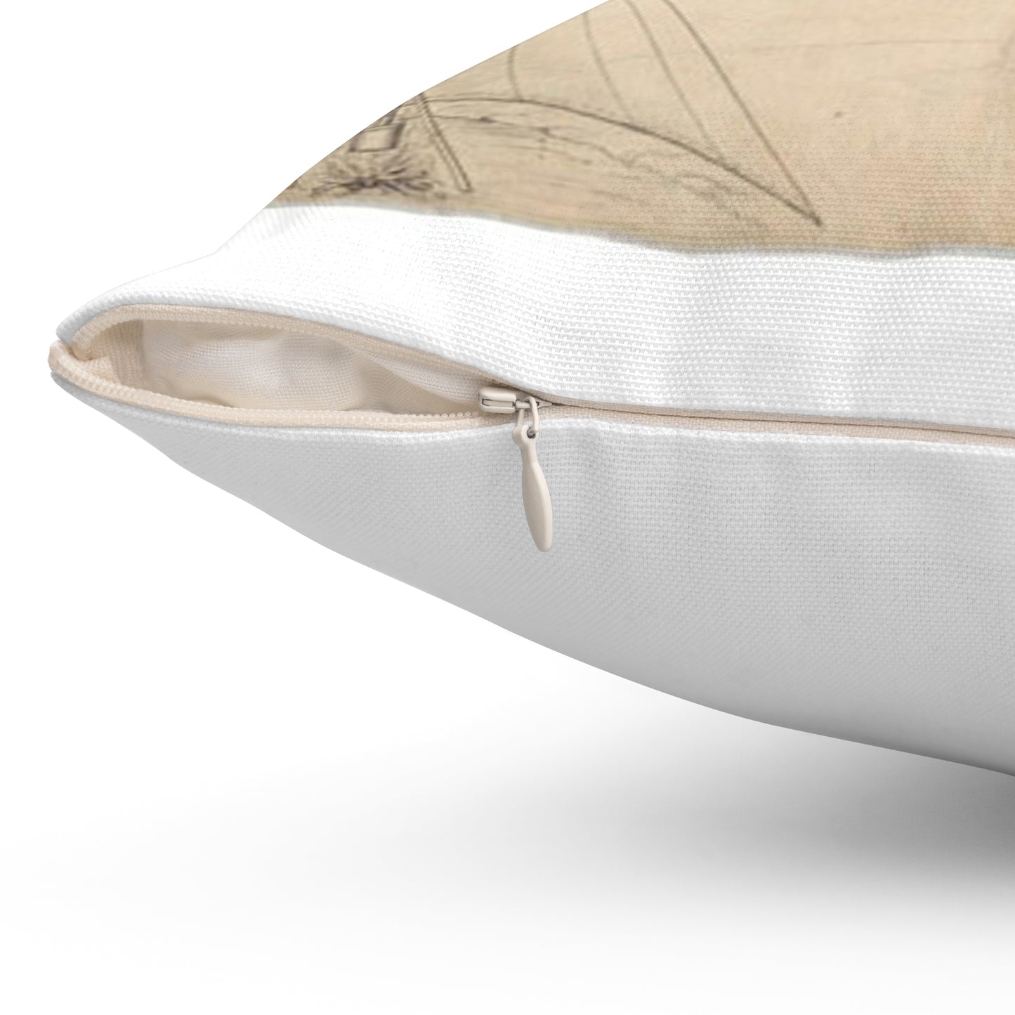 Patent drawing - Drawing of Improvement in Tents Public domain image Decorative Accent Square Pillow