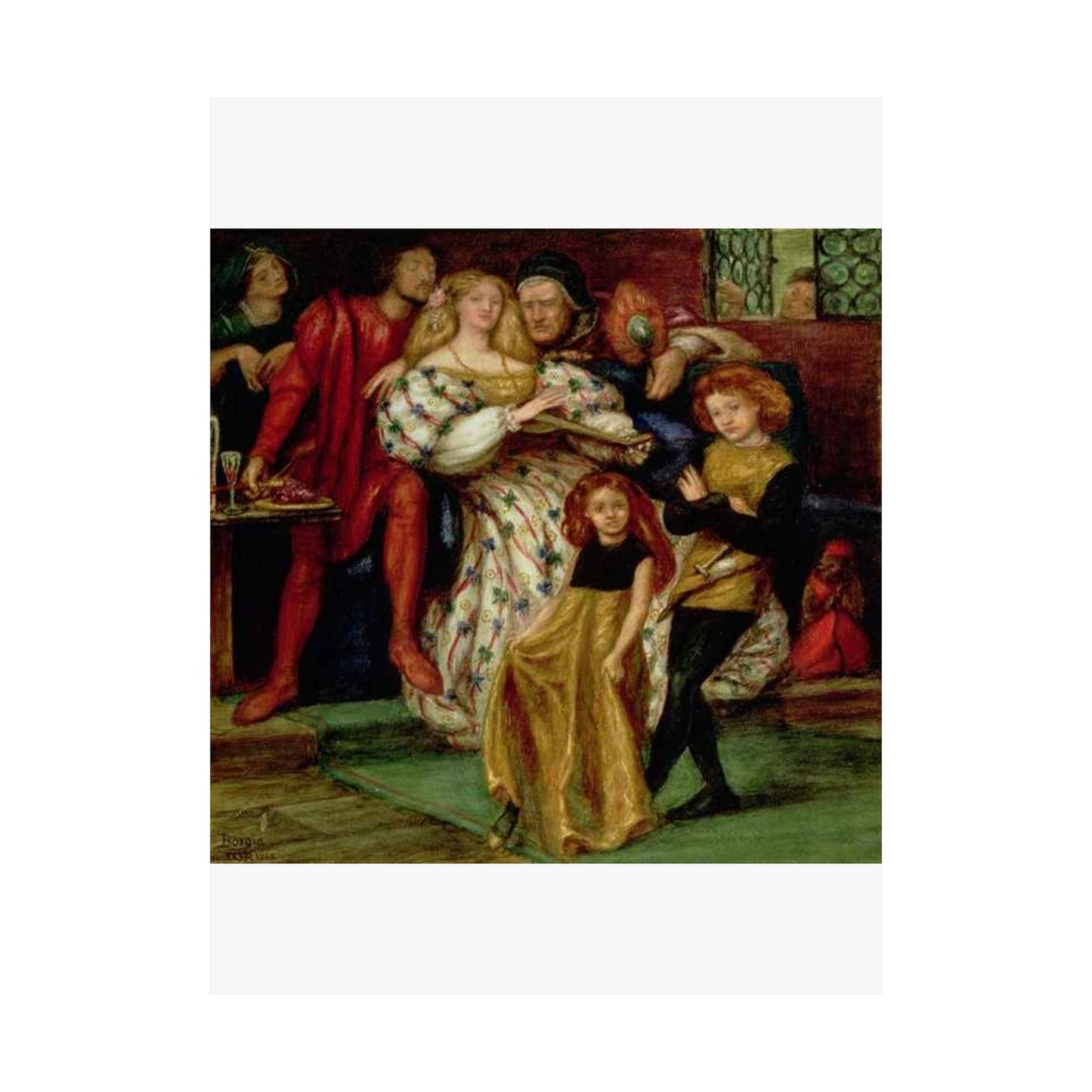 Picryl description: Public domain image of renaissance painting, 15th-16th century, free to use, no copyright restrictions High Quality Matte Wall Art Poster for Home, Office, Classroom