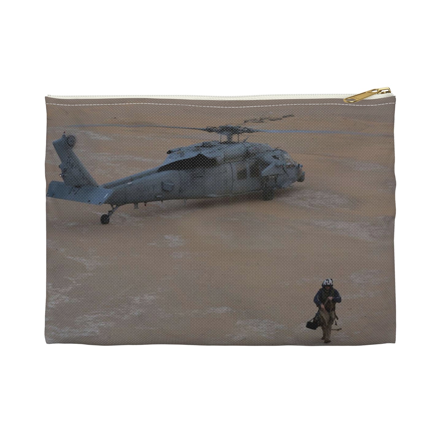 U.S. Navy Petty Officer 1st Class Douglas Crisp, leading Large Organizer Pouch with Black Zipper
