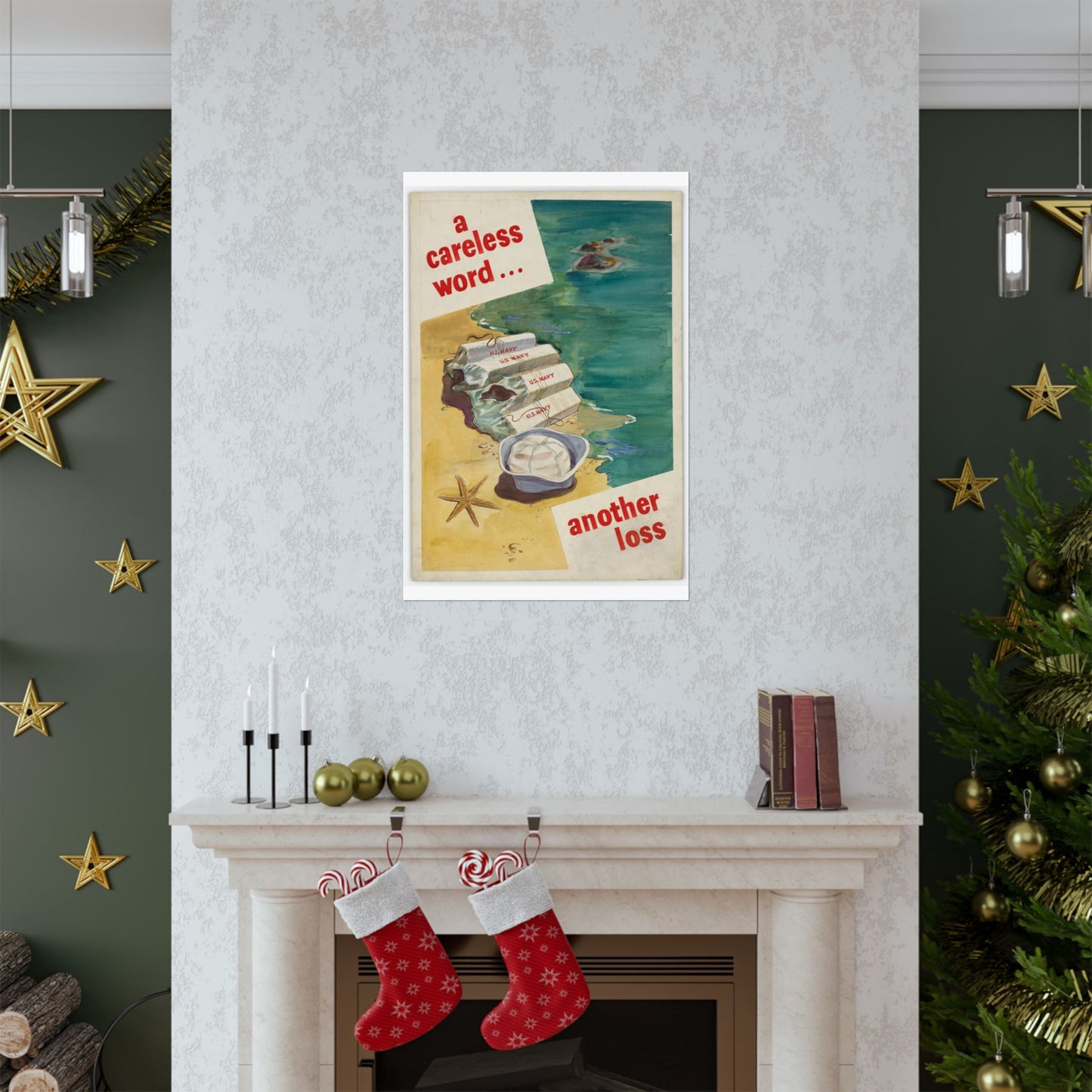 A Careless Word... Another Loss High Quality Matte Wall Art Poster for Home, Office, Classroom
