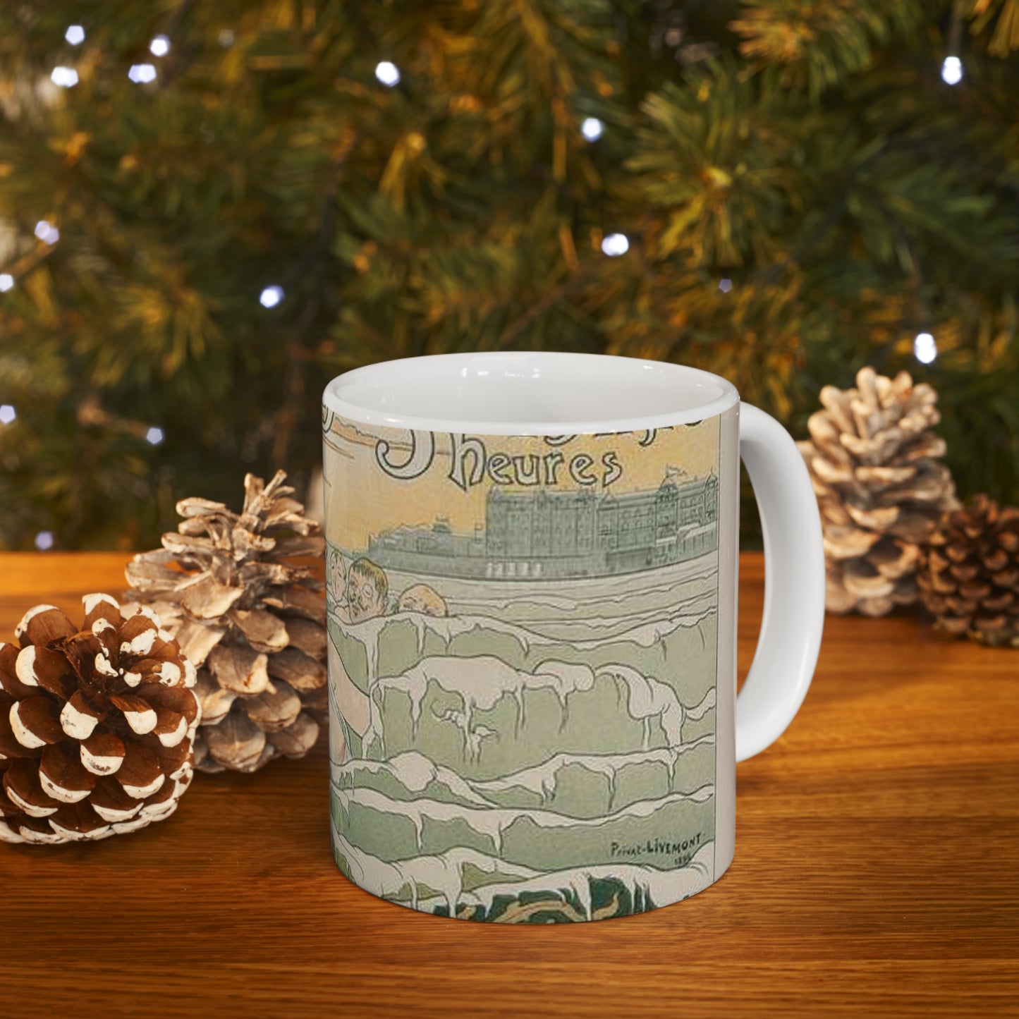 Affiche belge pour le "Casino de Cabourg". Beautiful Novelty Ceramic Coffee Mug 11oz