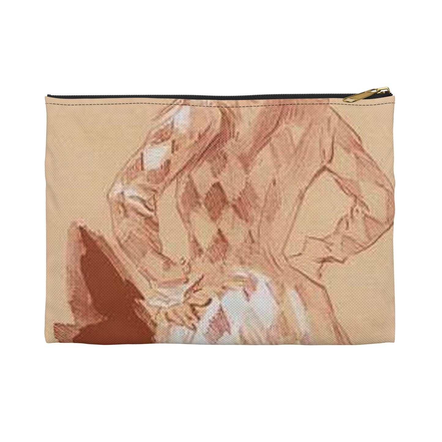 Dessin original pour la couverture des Maîtres de l'Affiche. Large Organizer Pouch with Black Zipper