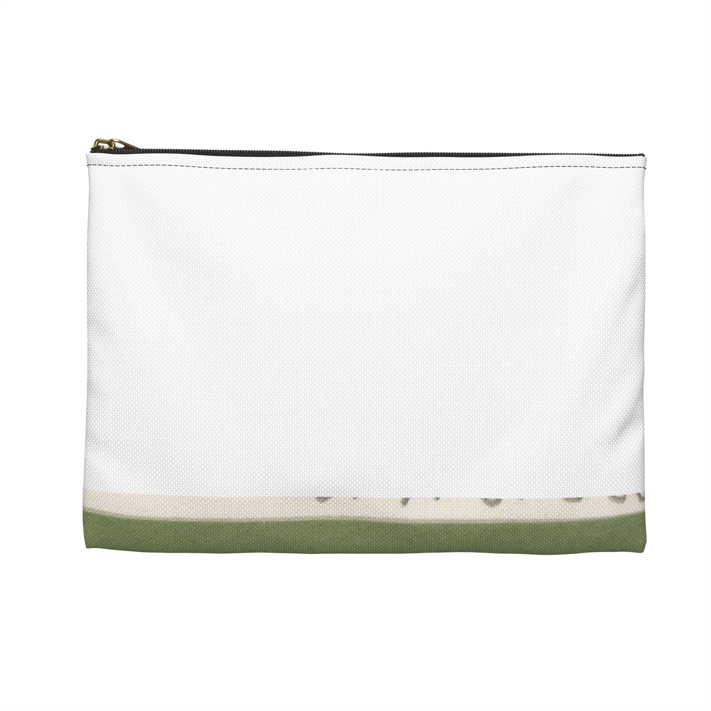Gerrit Willem Dijsselhof - Vignet met vijf flamingo's Large Organizer Pouch with Black Zipper